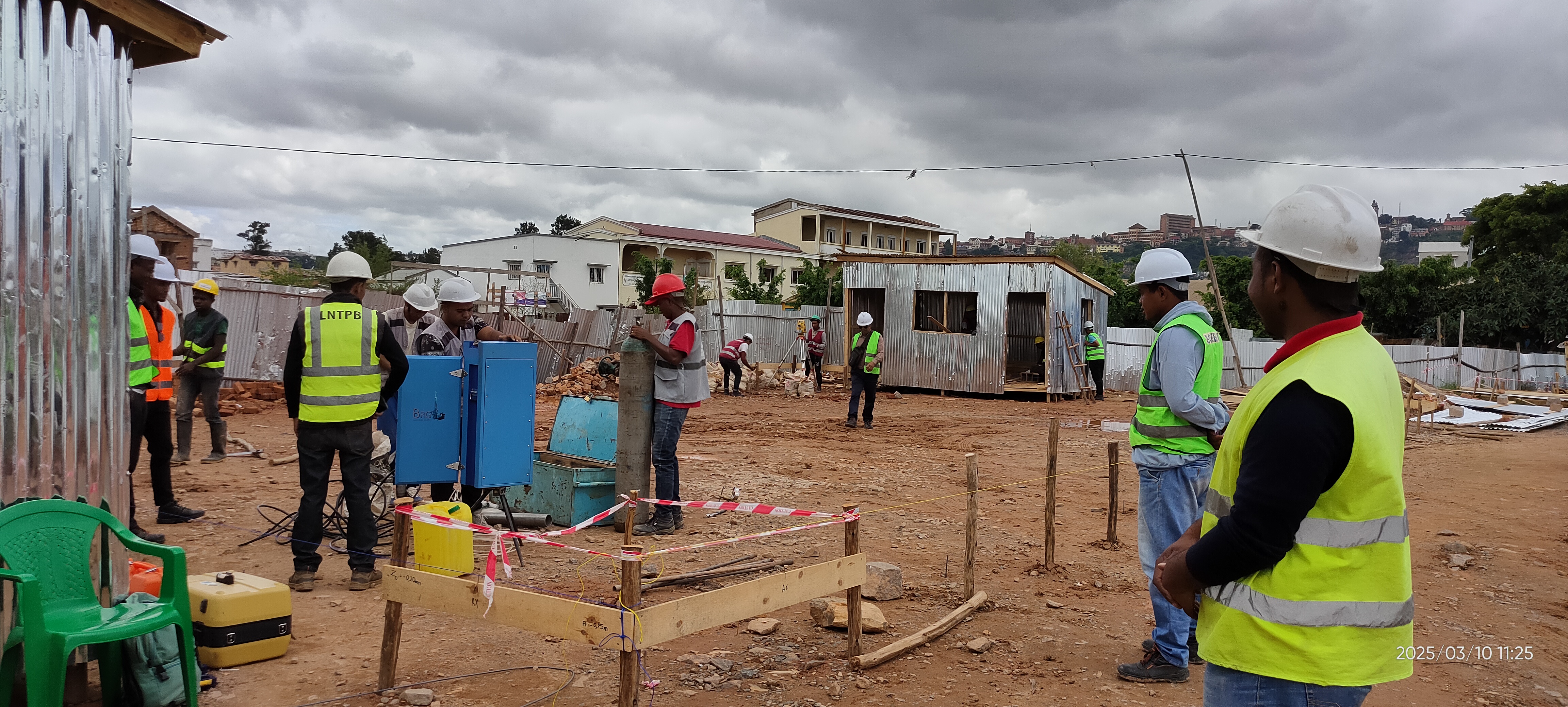 Image chantier avant