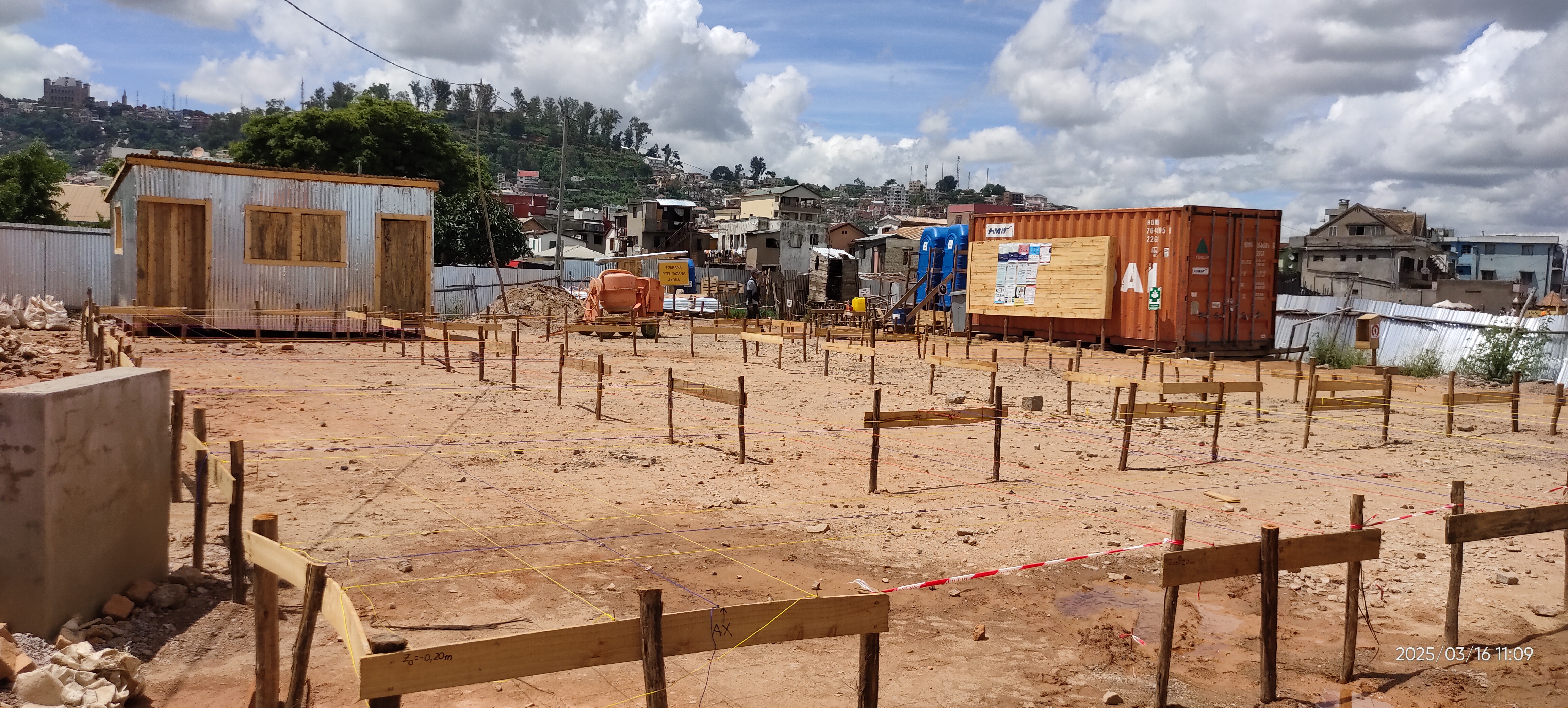 Image chantier avant