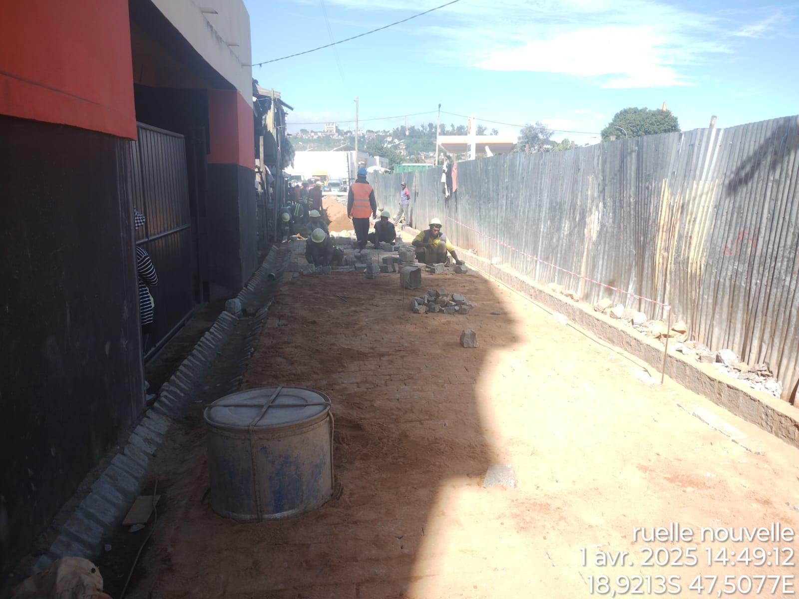 Image chantier pendant