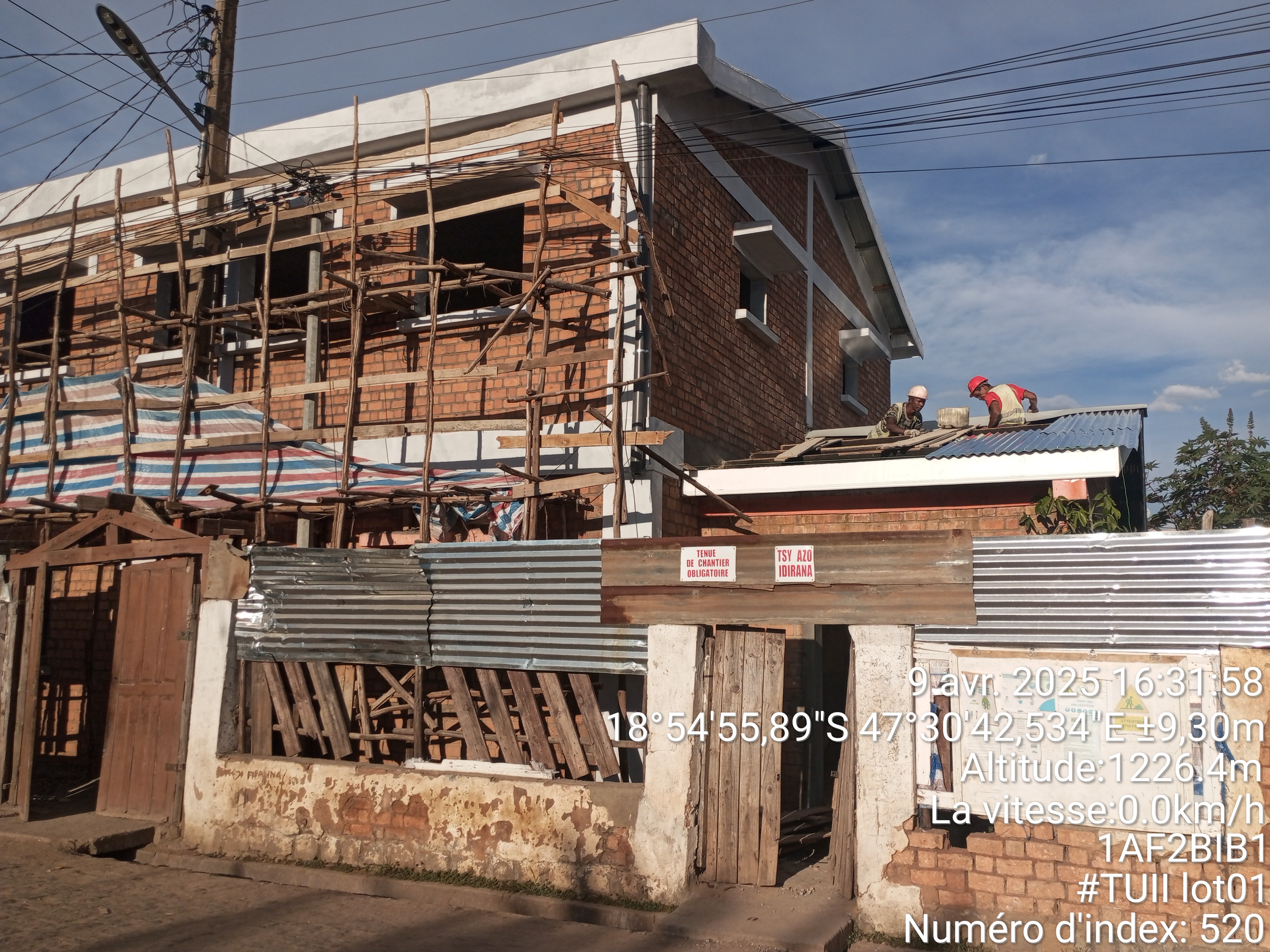 Image chantier pendant