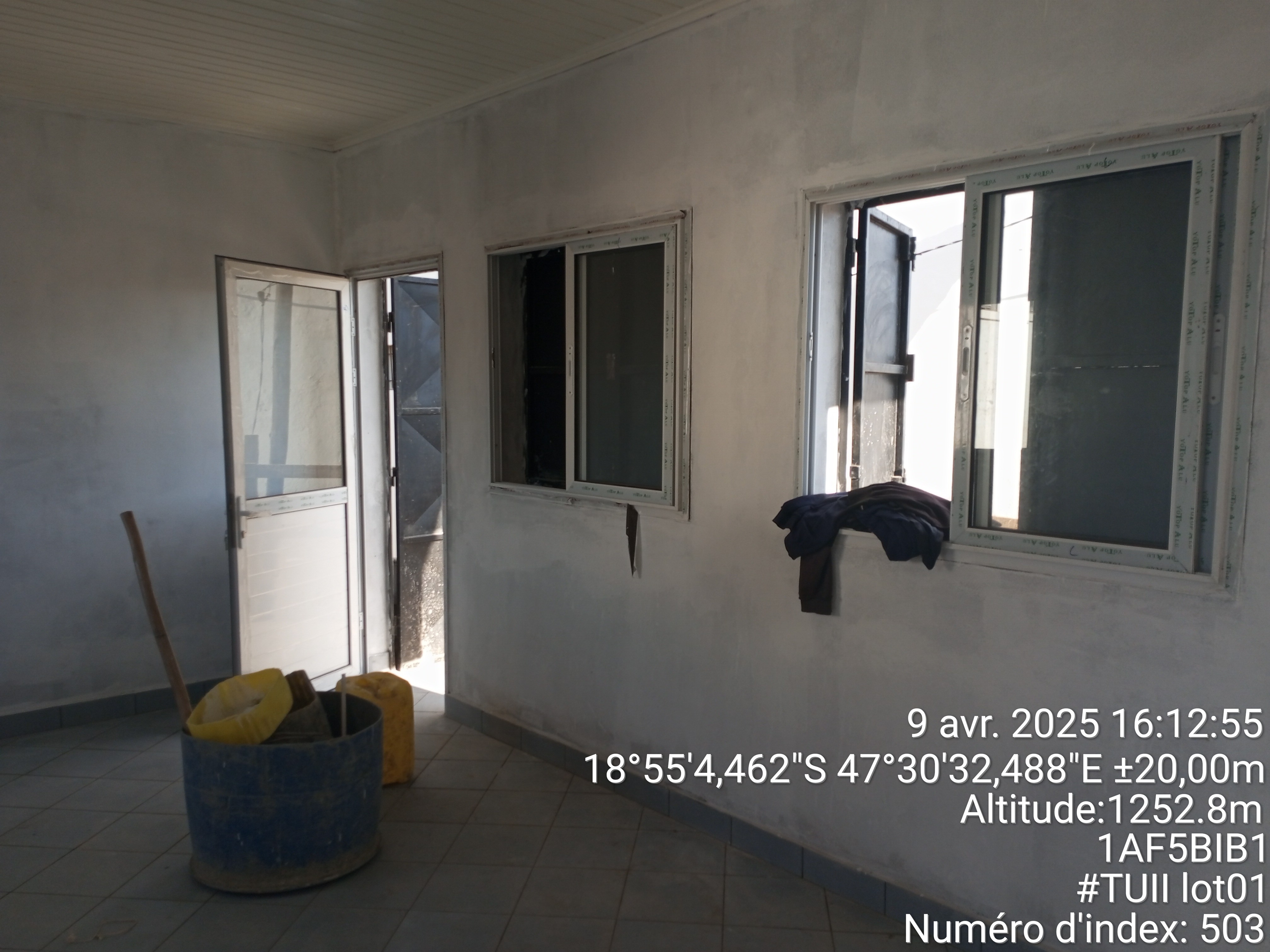 Image chantier après