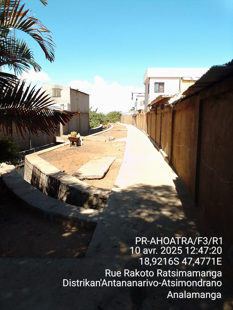 Image chantier après