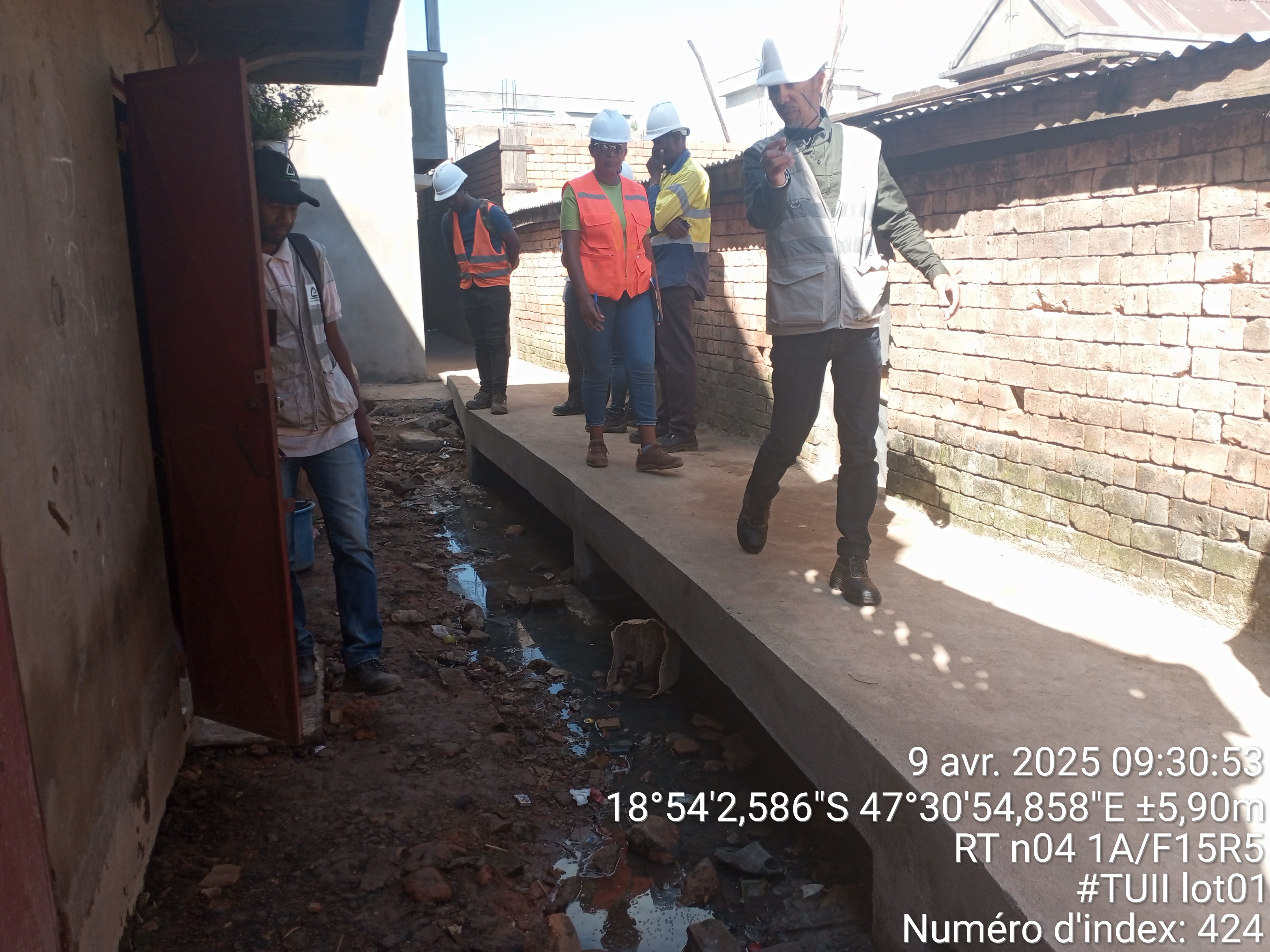 Image chantier après
