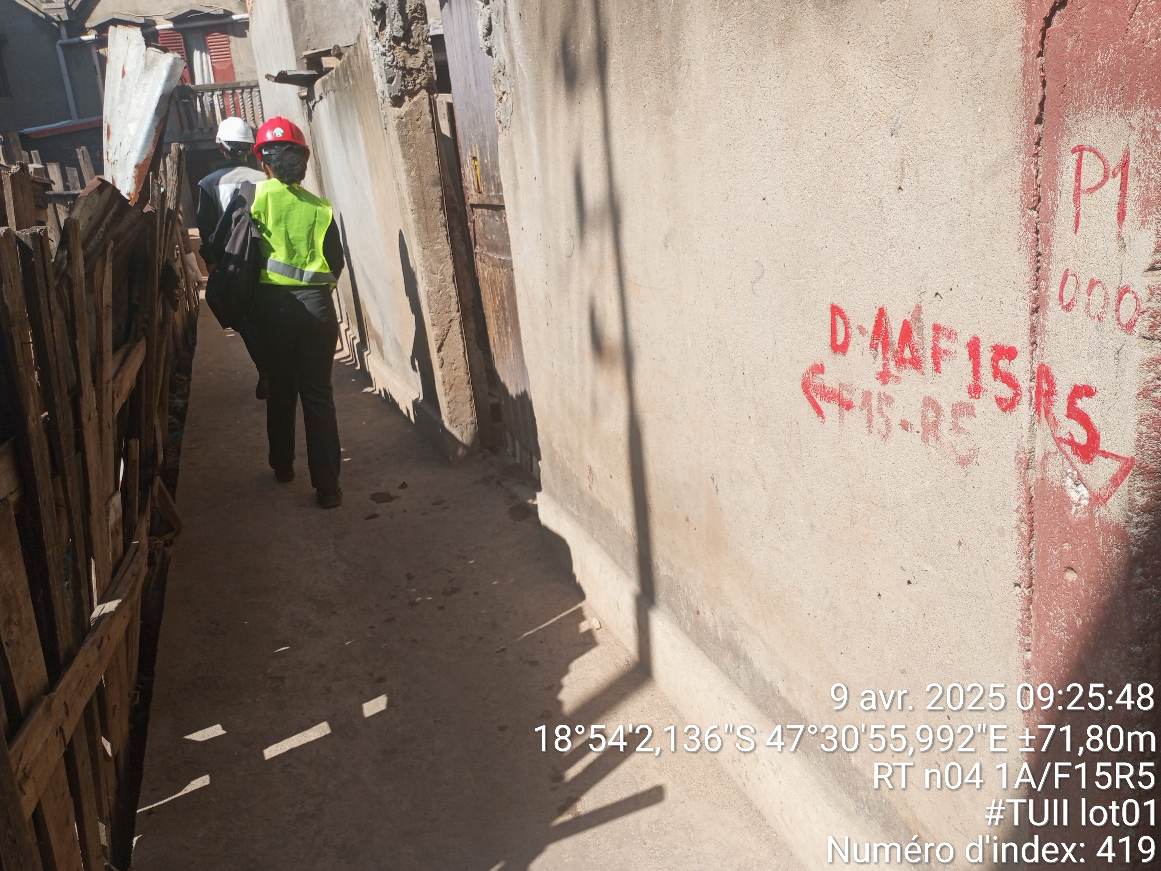 Image chantier après