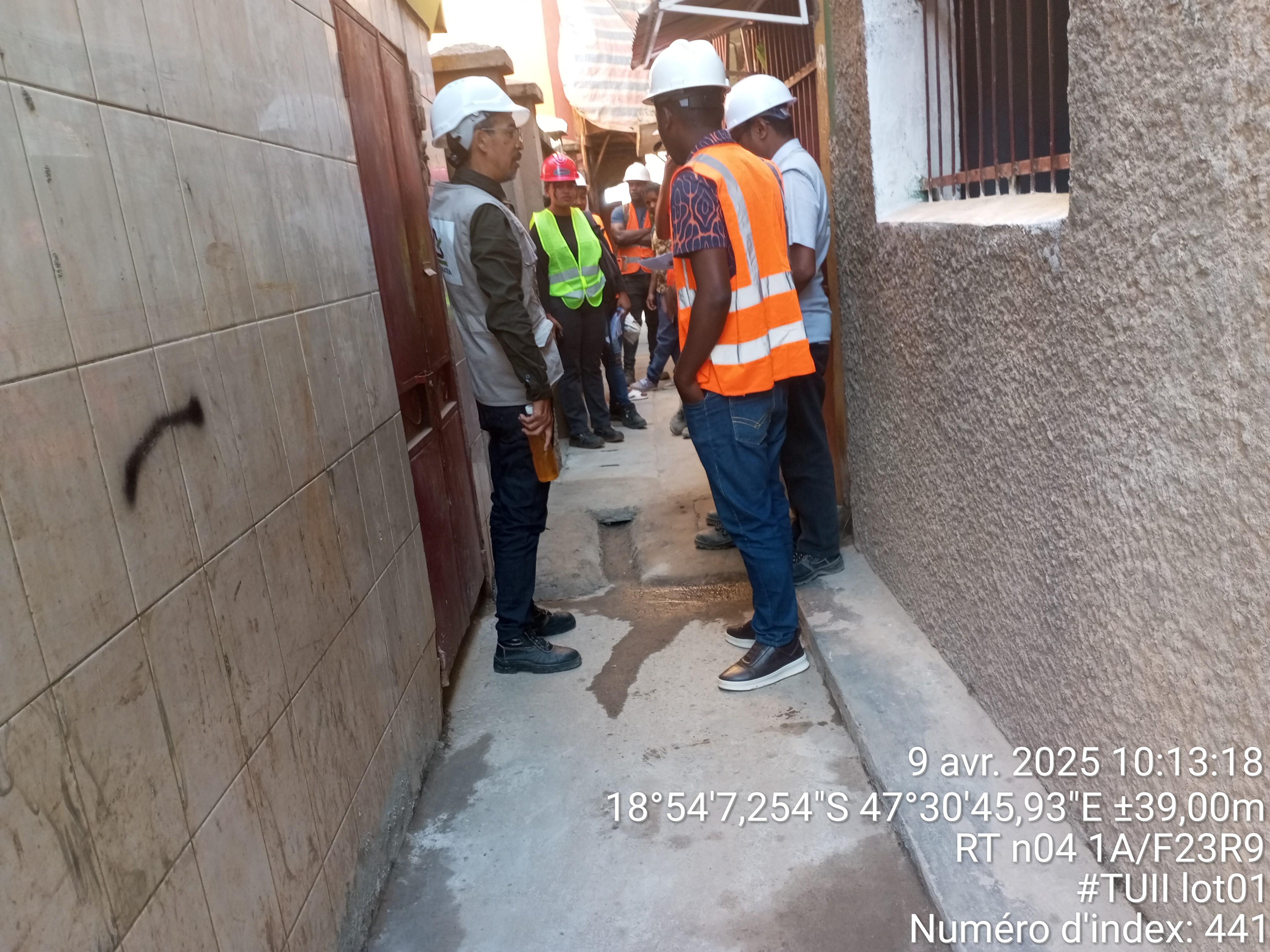 Image chantier après