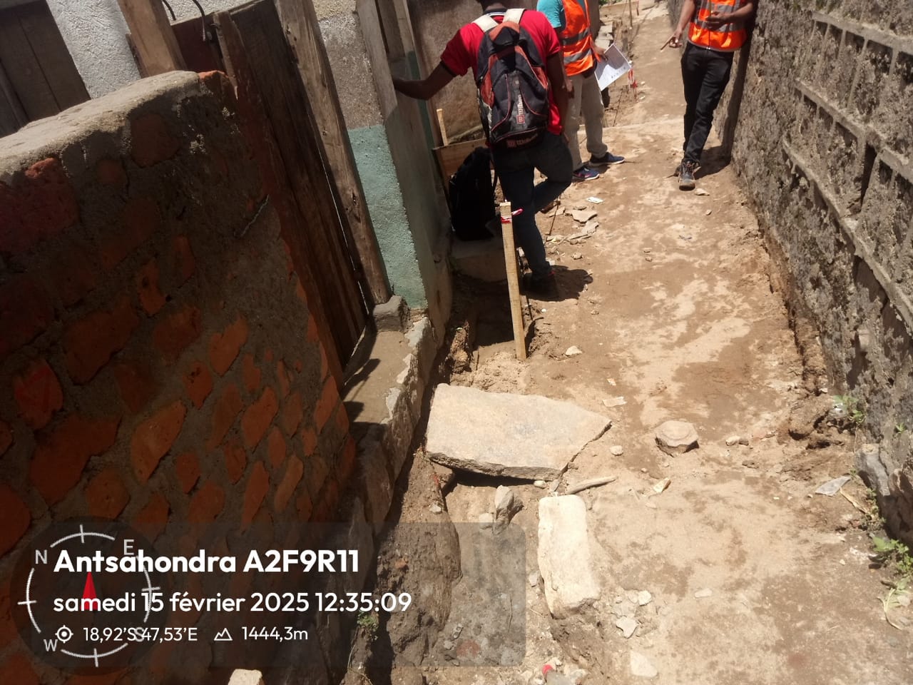 Image chantier avant