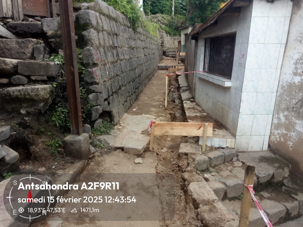 Image chantier avant