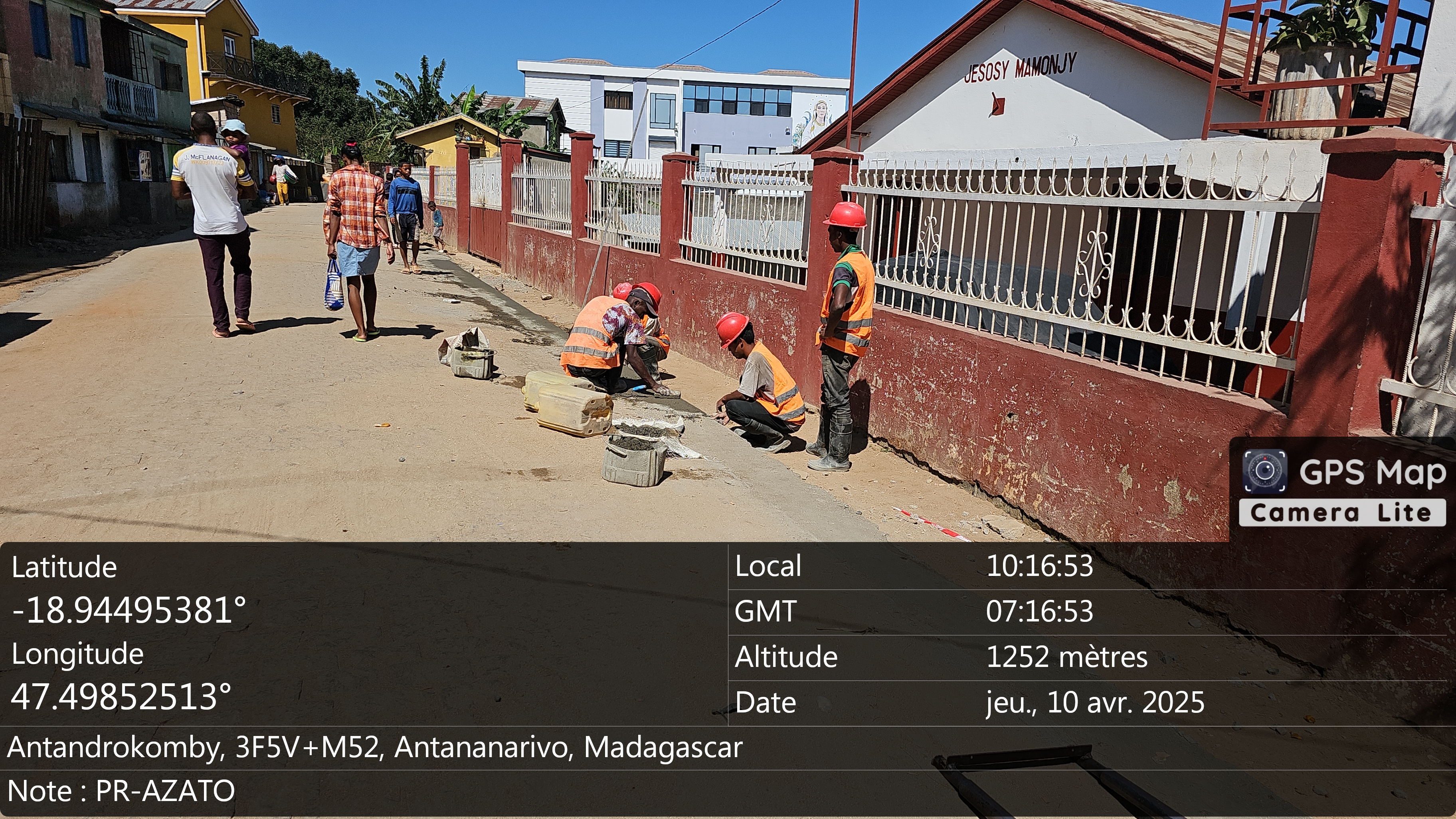 Image chantier pendant