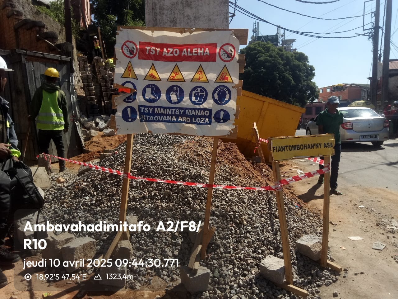 Image chantier pendant