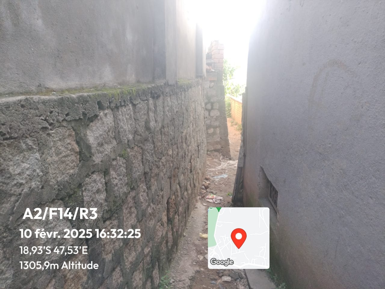 Image chantier avant