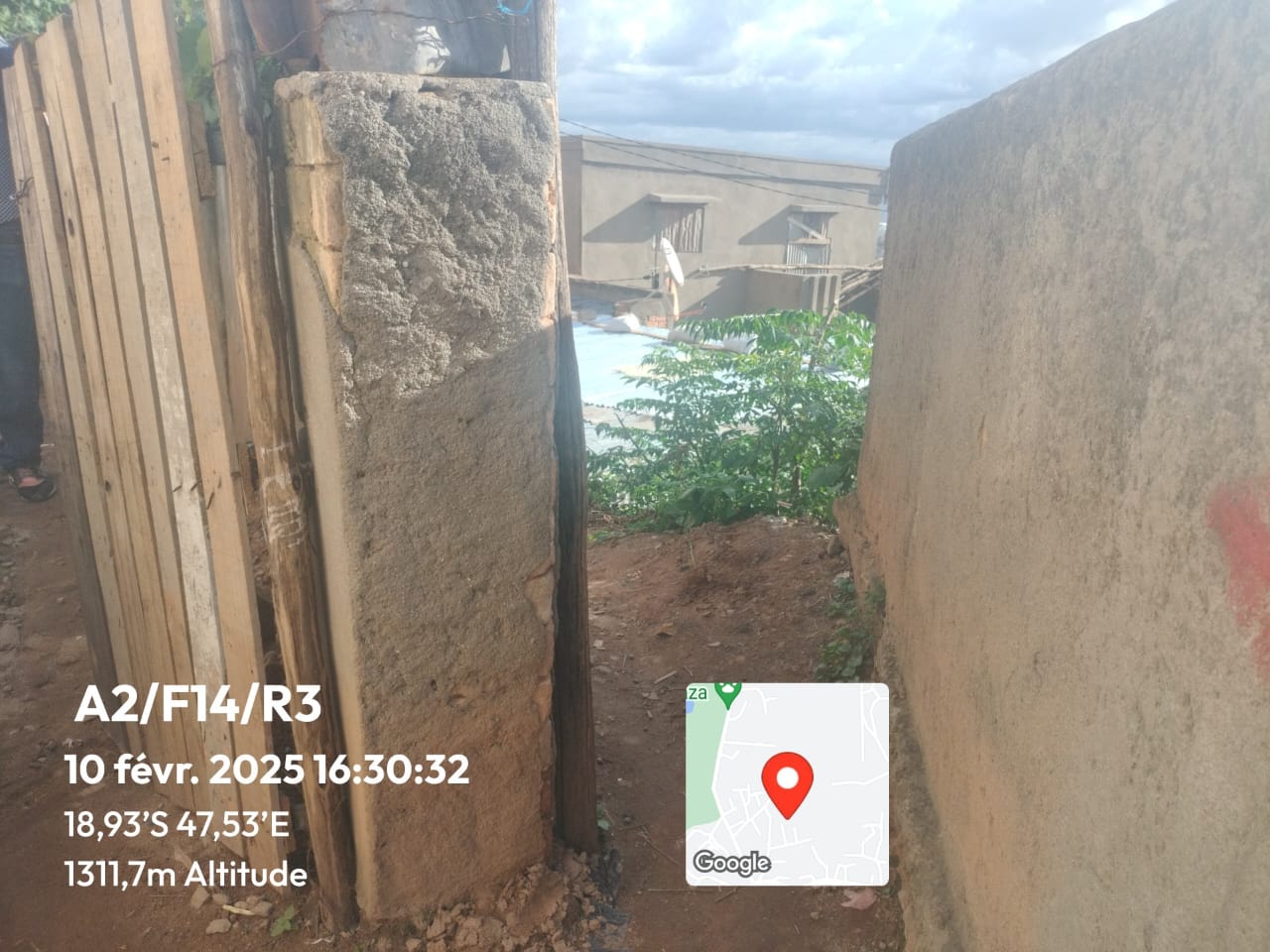 Image chantier avant