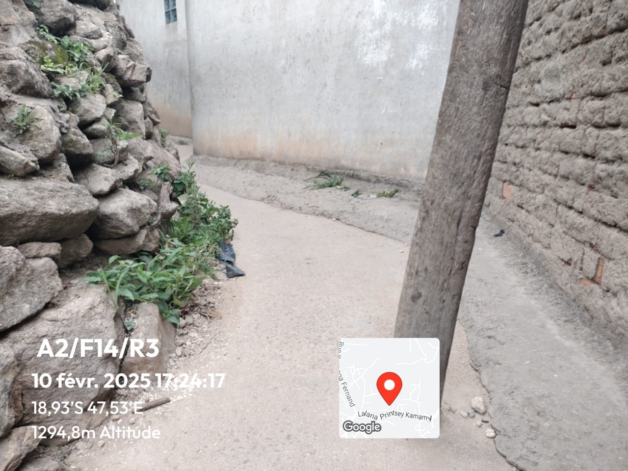 Image chantier avant