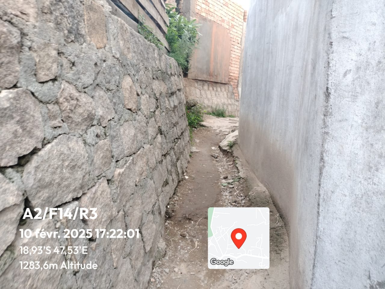 Image chantier avant
