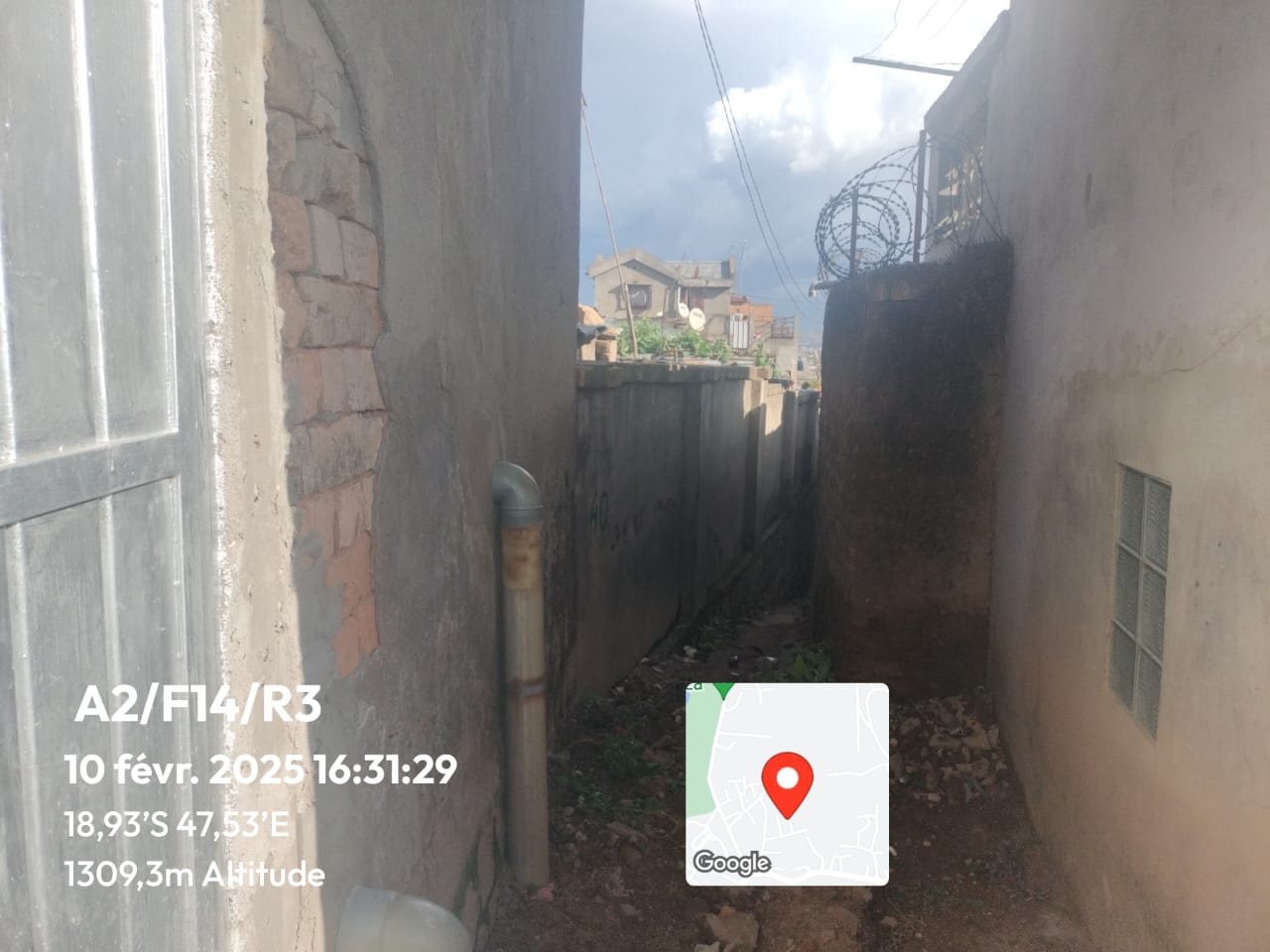 Image chantier avant