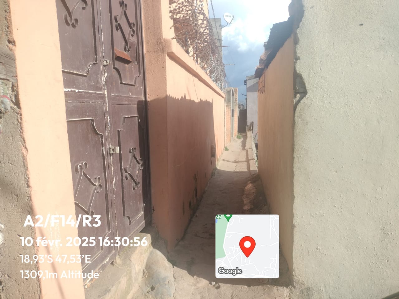 Image chantier avant