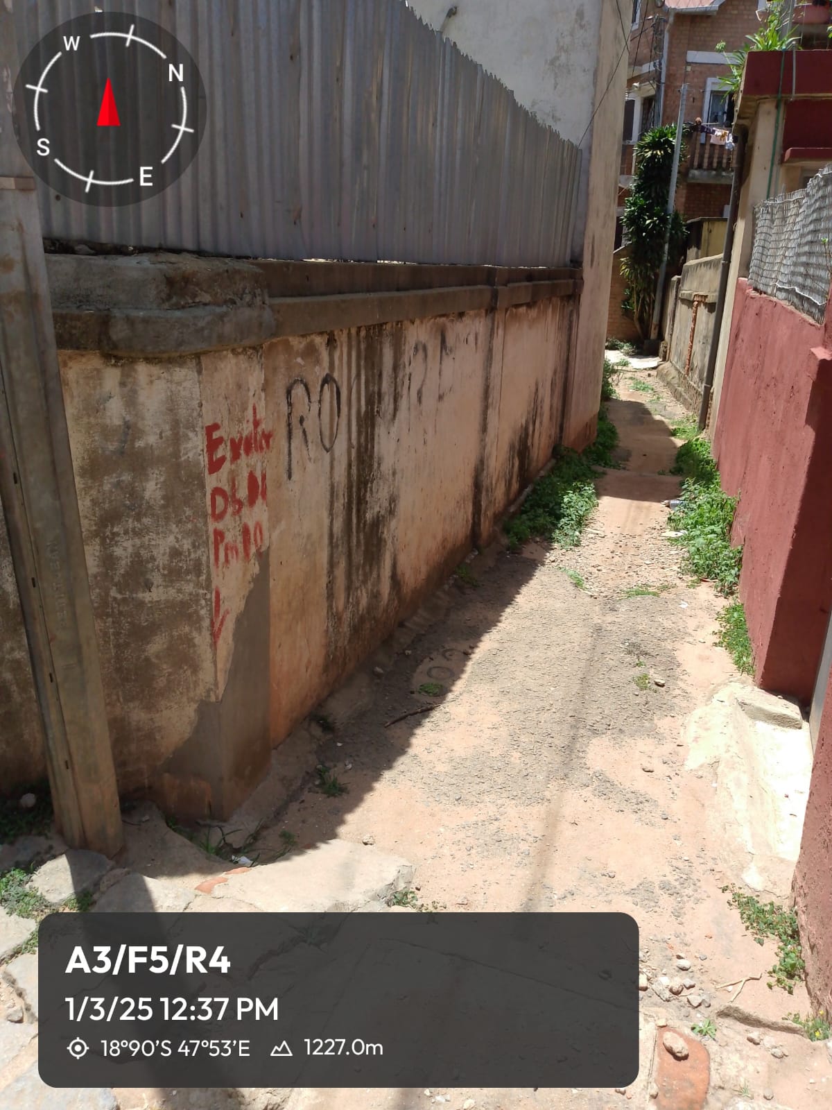 Image chantier avant