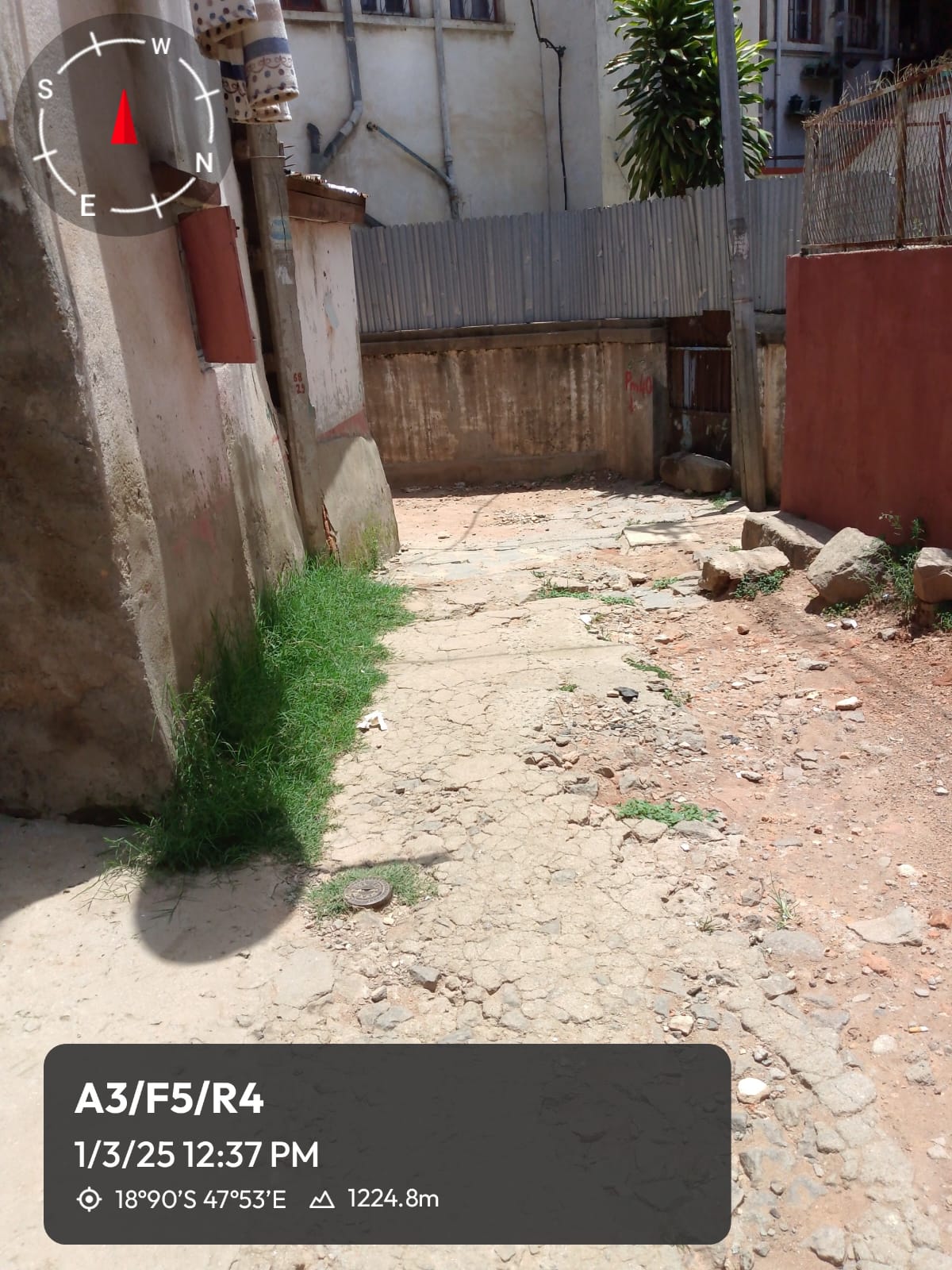 Image chantier avant