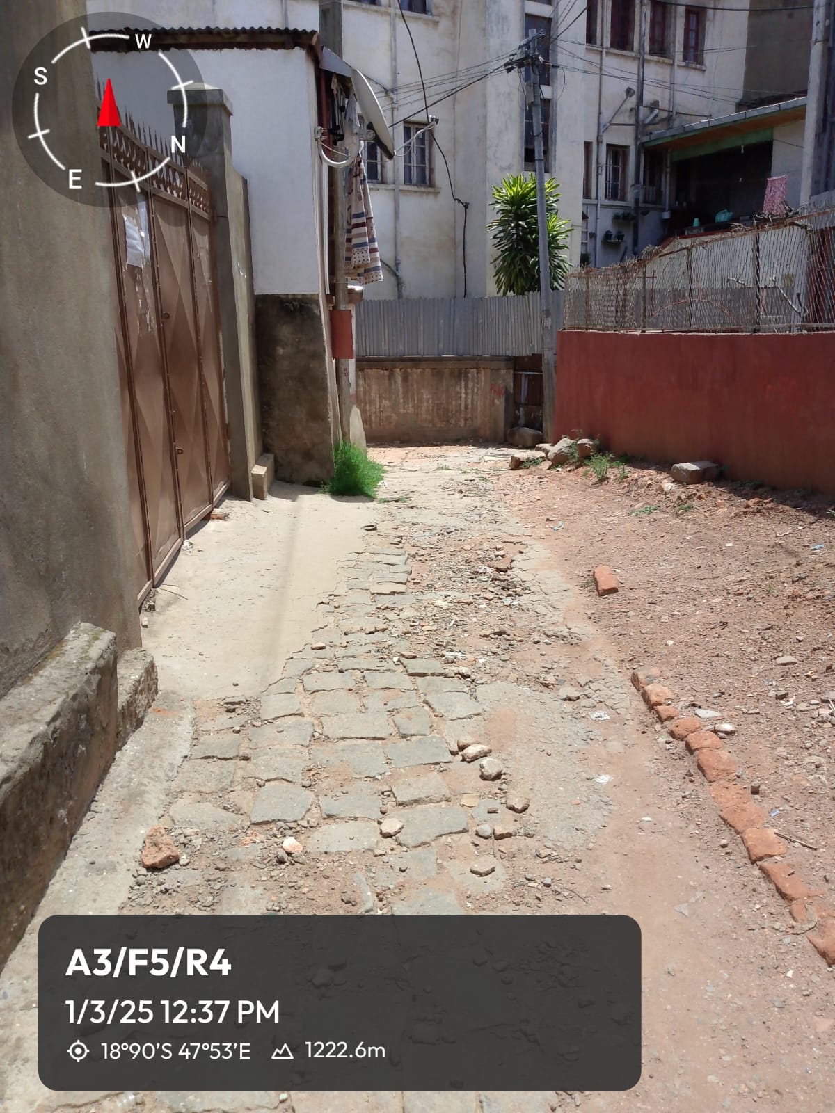 Image chantier avant