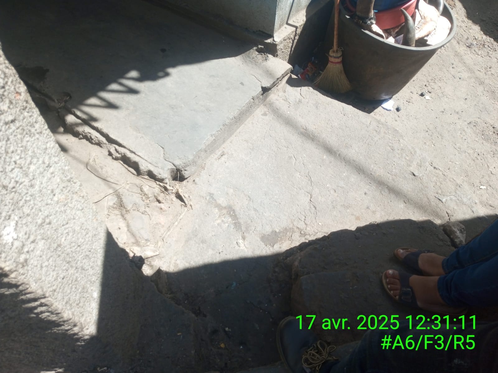 Image chantier avant