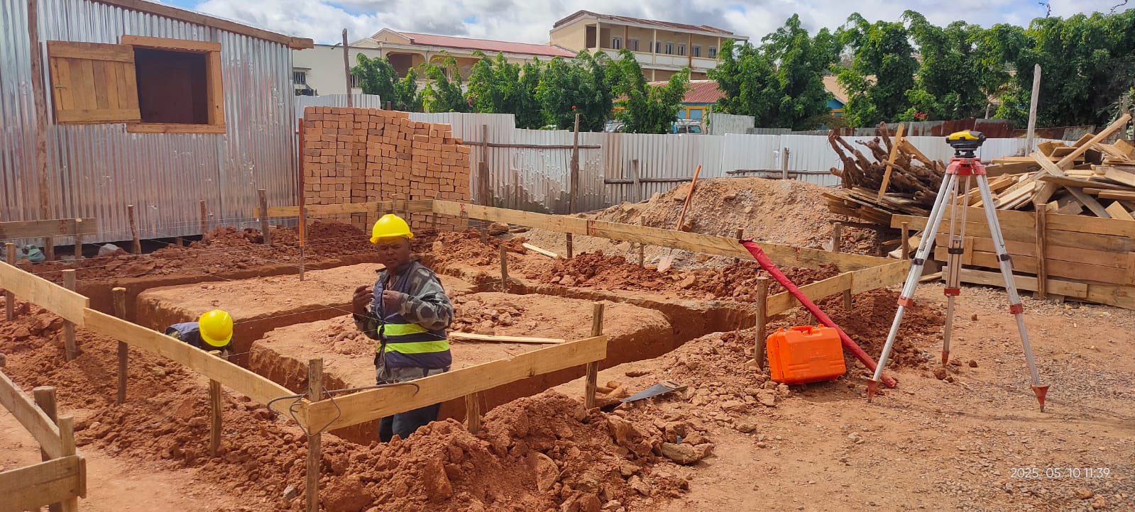 Image chantier avant