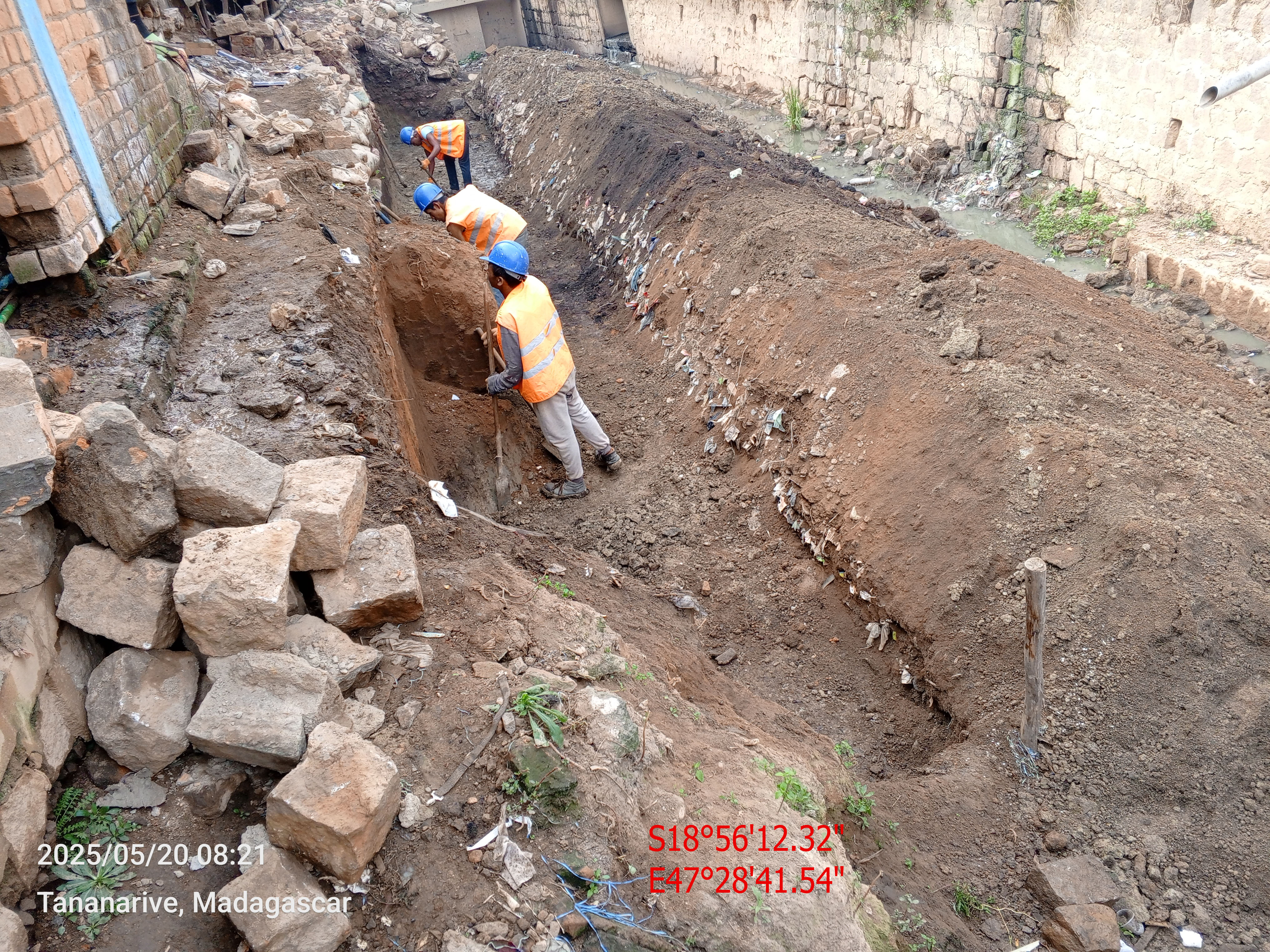 Image chantier avant