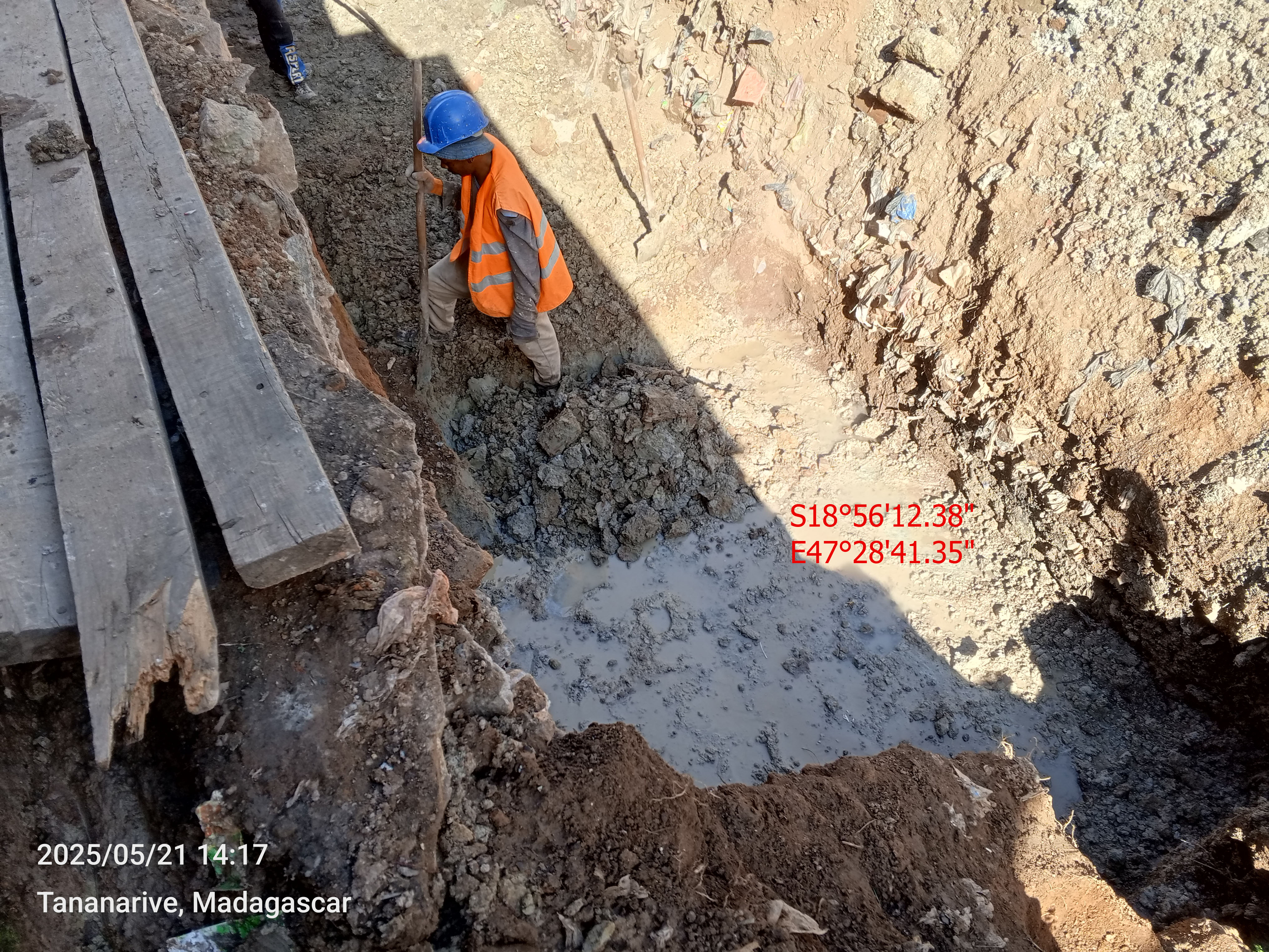 Image chantier avant