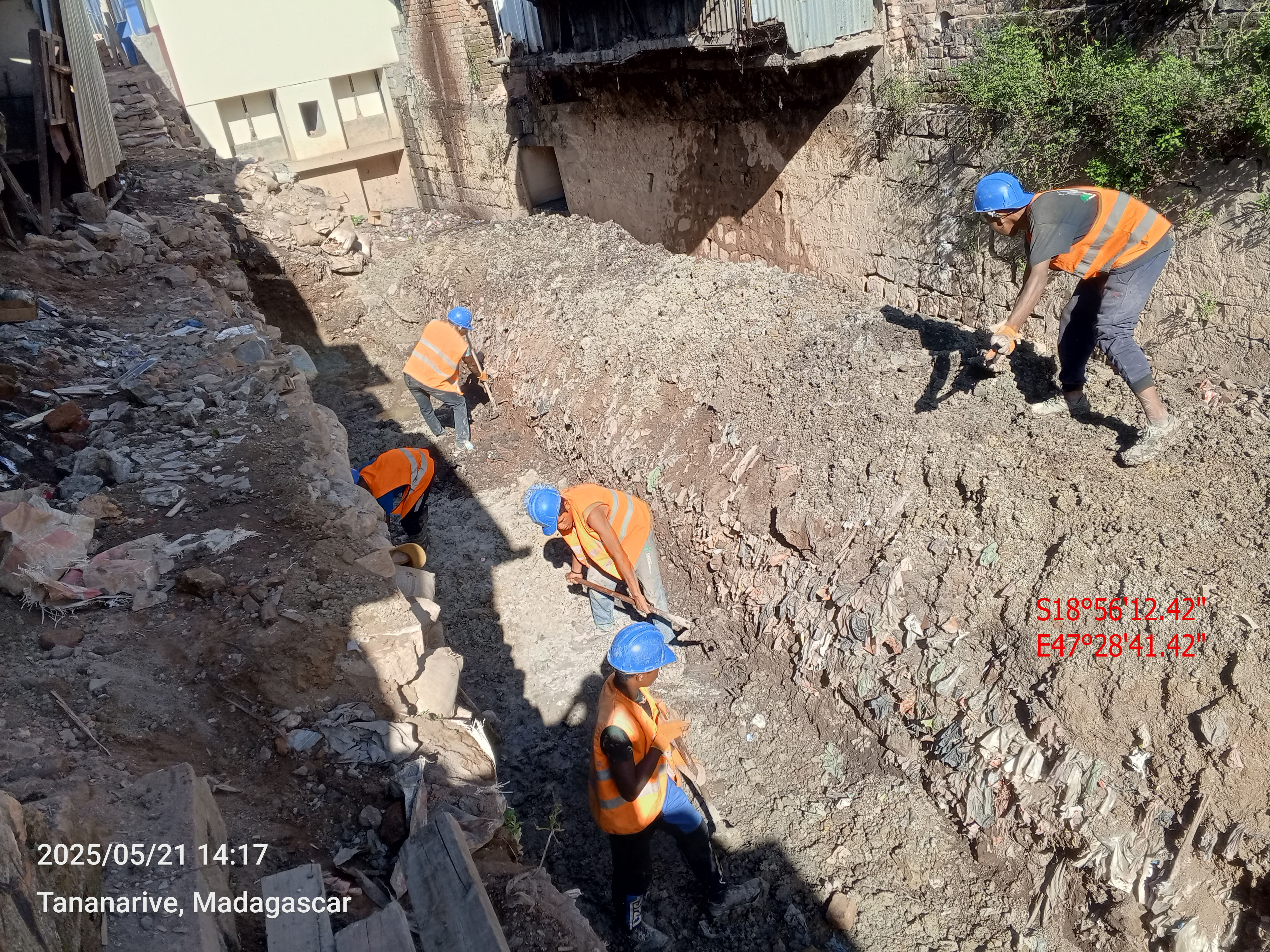 Image chantier avant