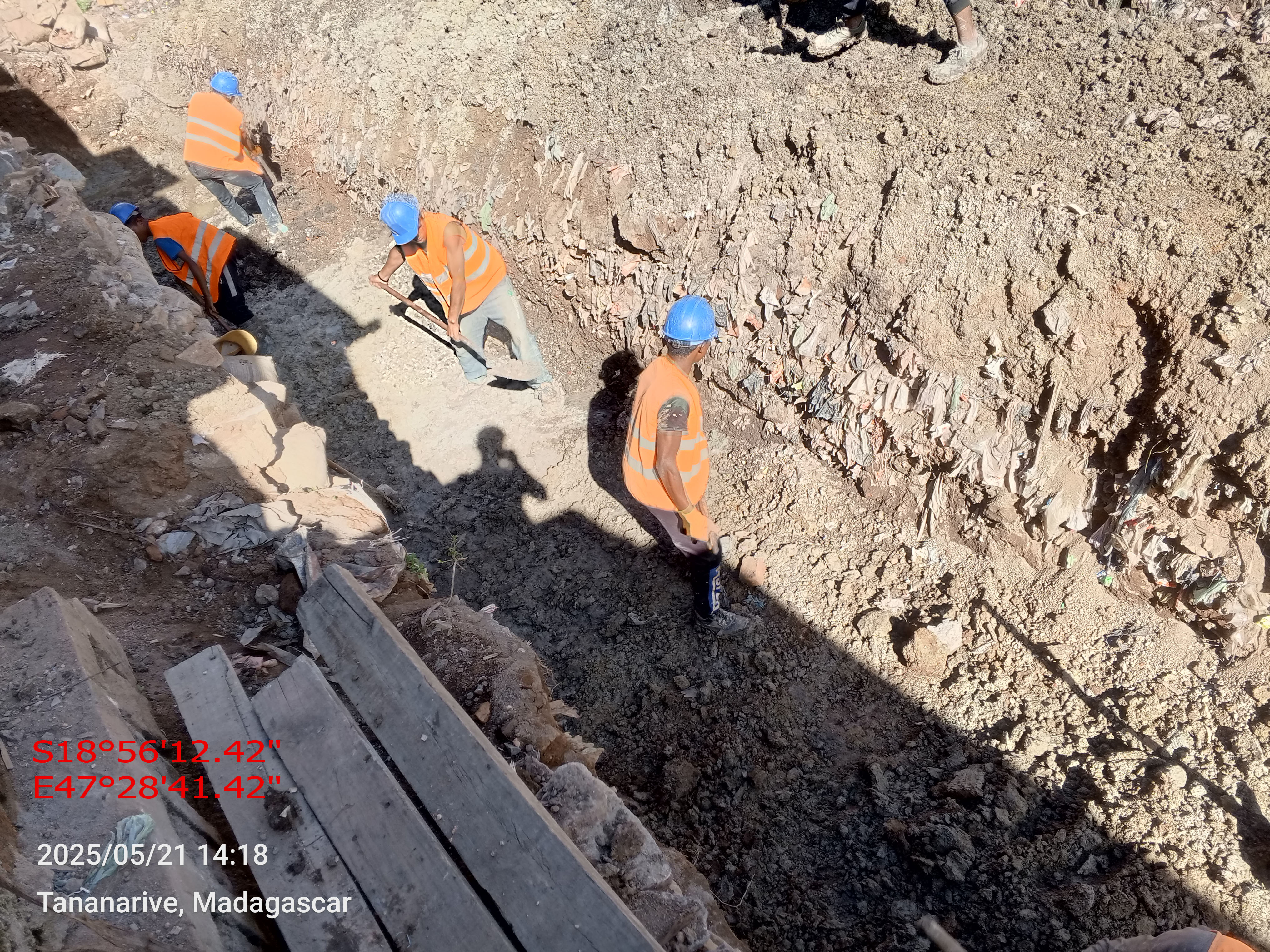 Image chantier avant