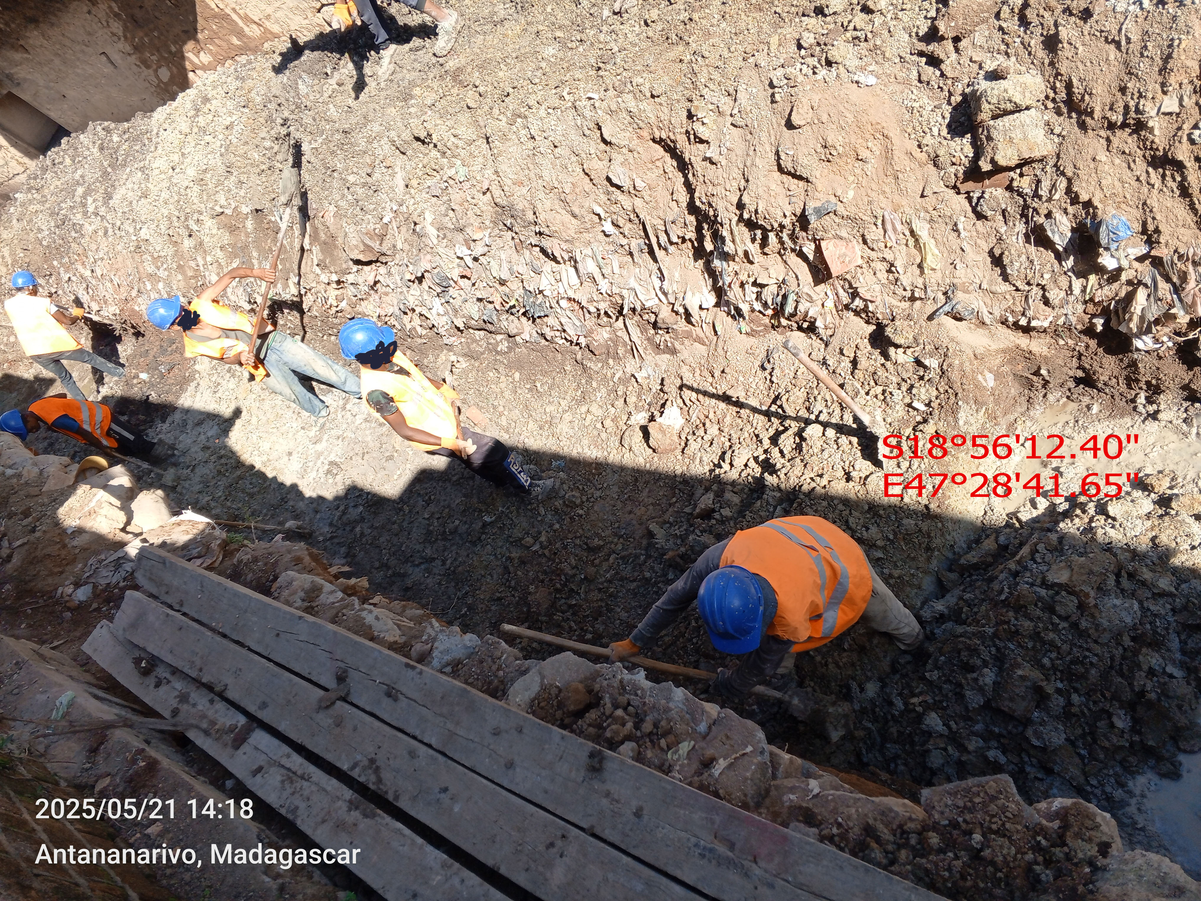 Image chantier avant