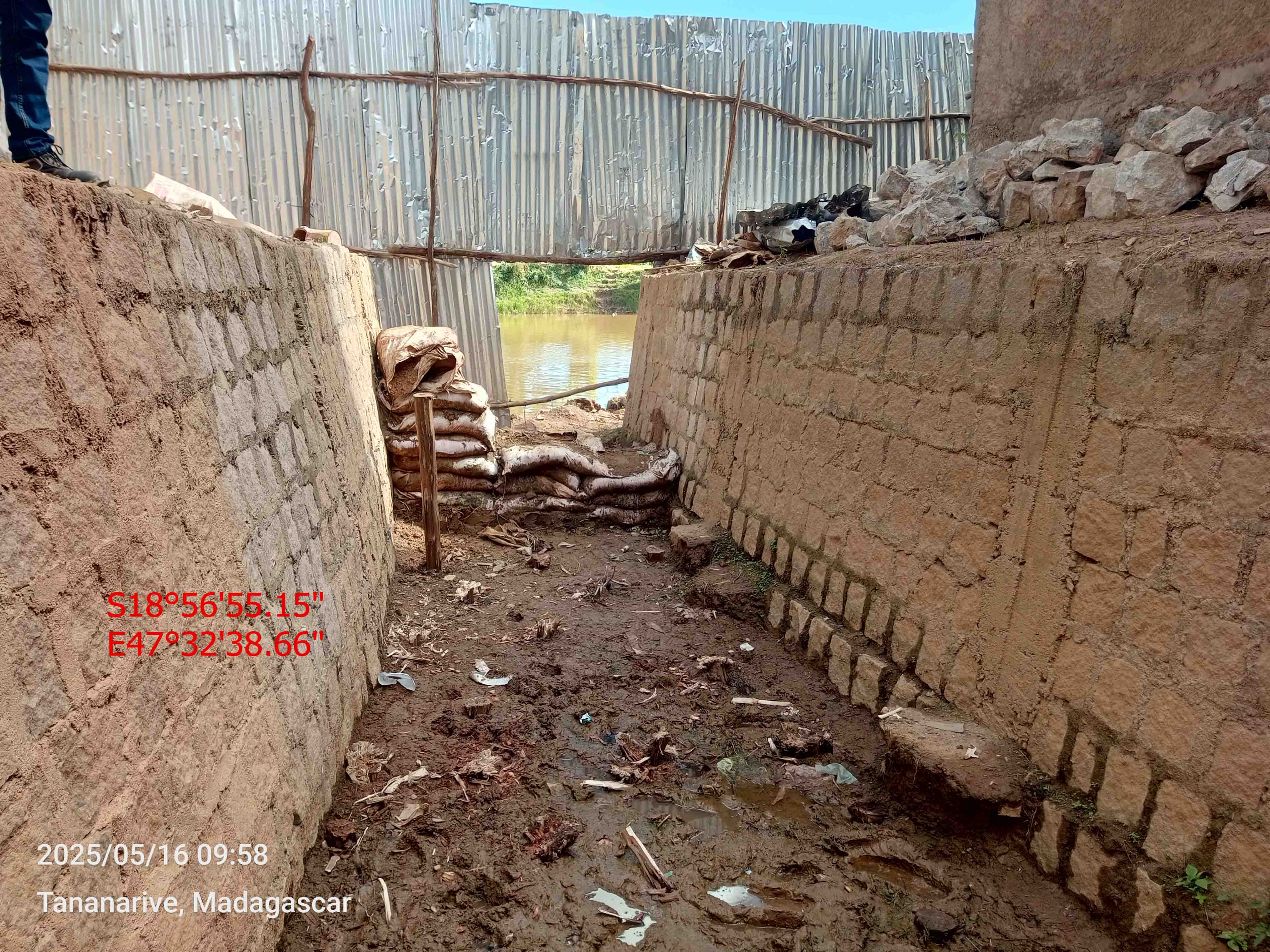 Image chantier avant