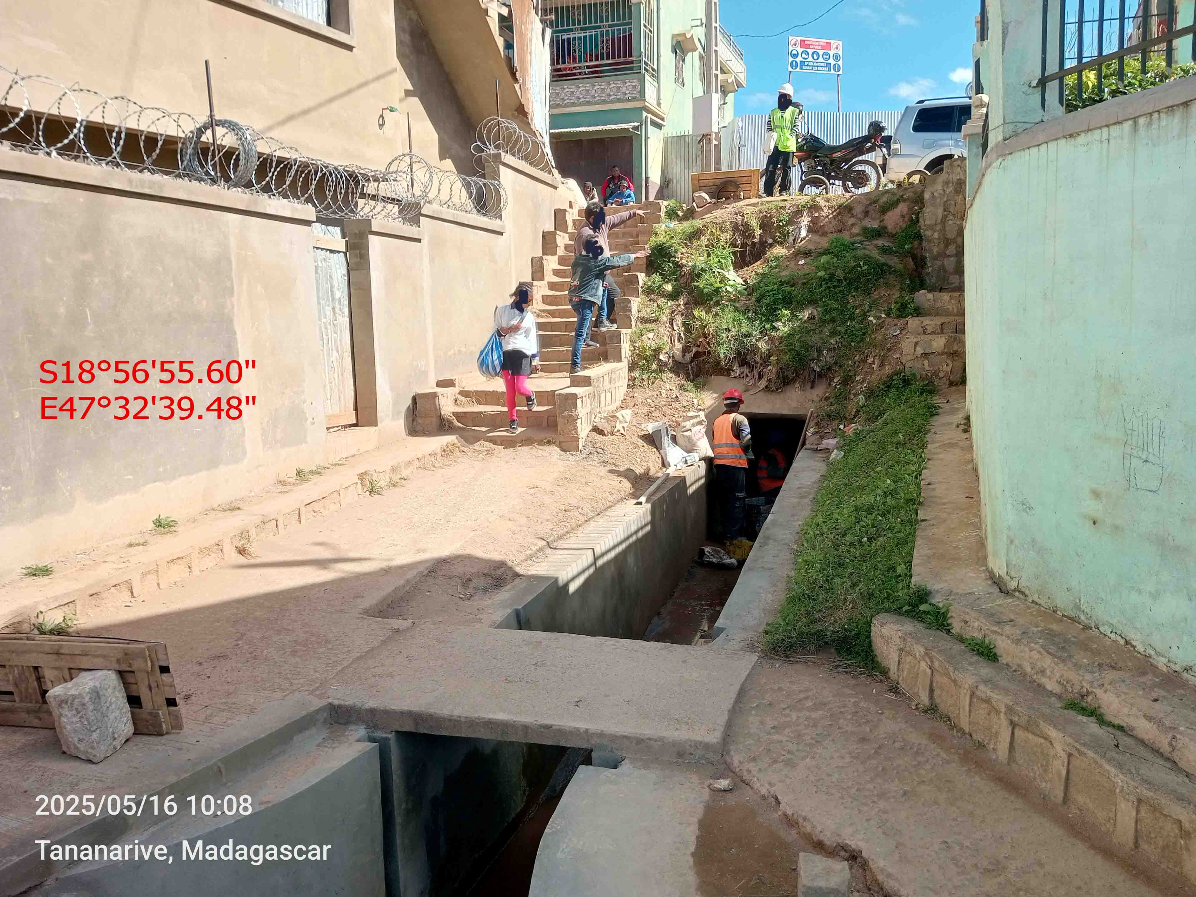 Image chantier avant
