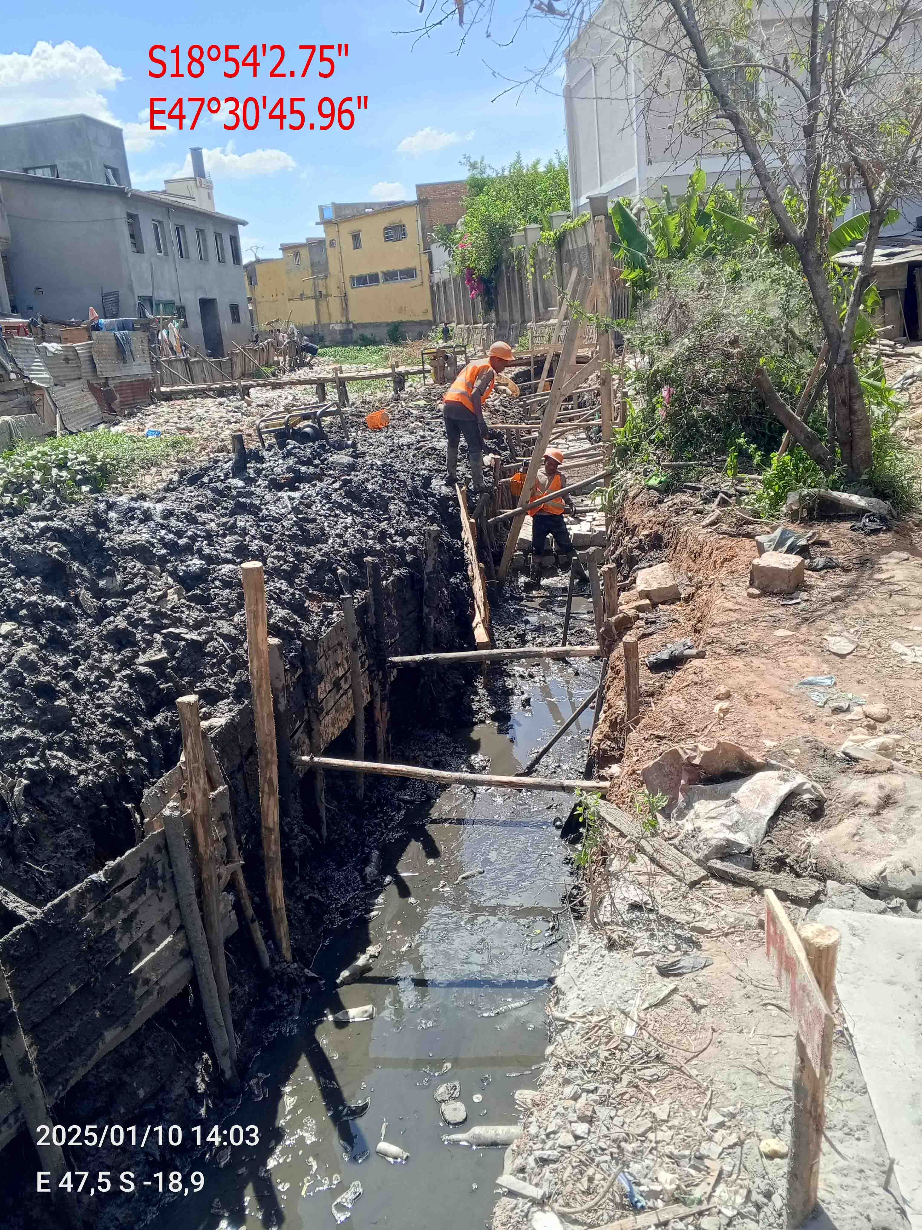 Image chantier avant