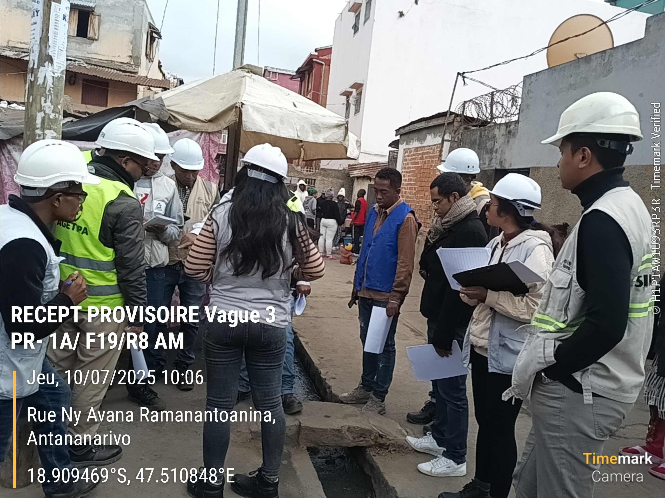Image chantier après