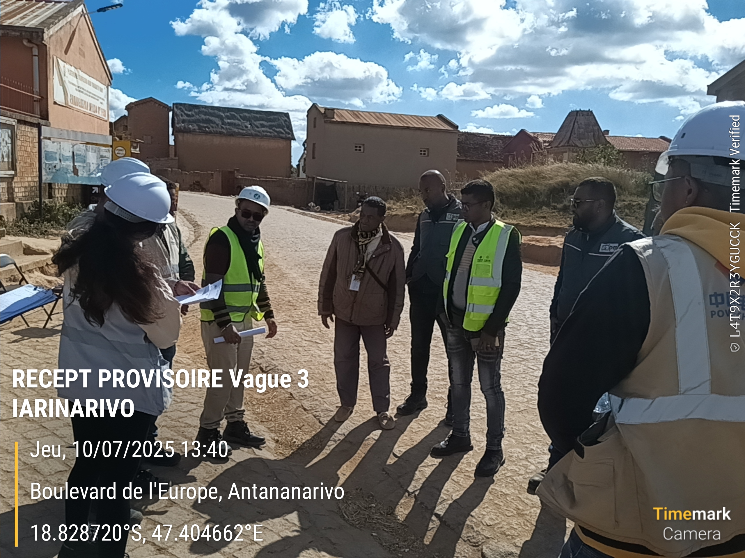 Image chantier après