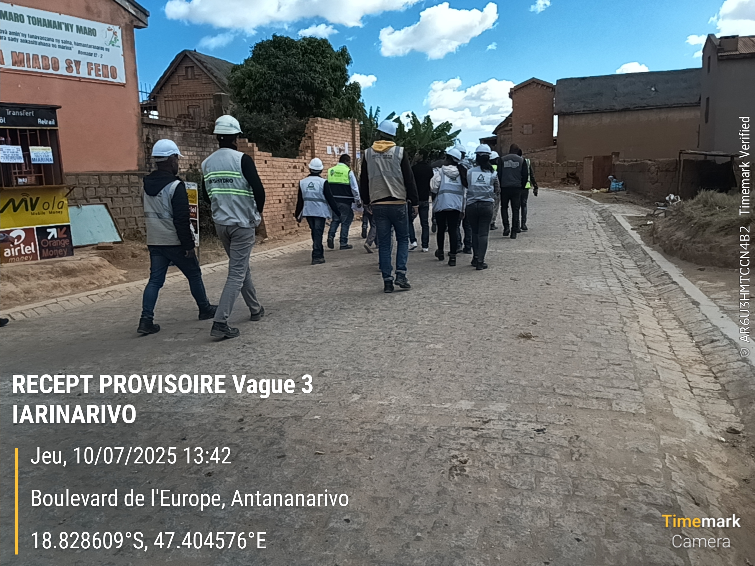 Image chantier après