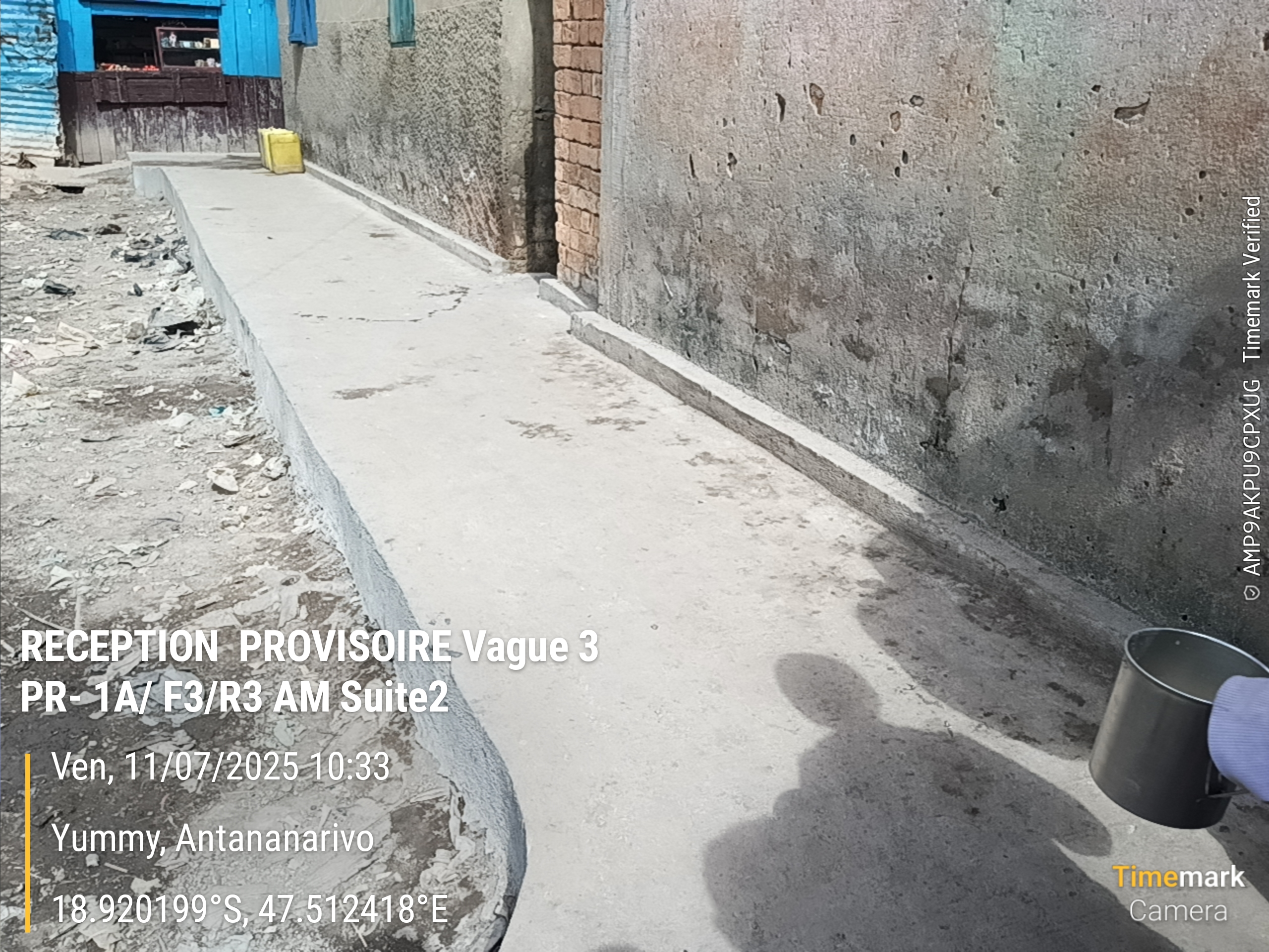 Image chantier après