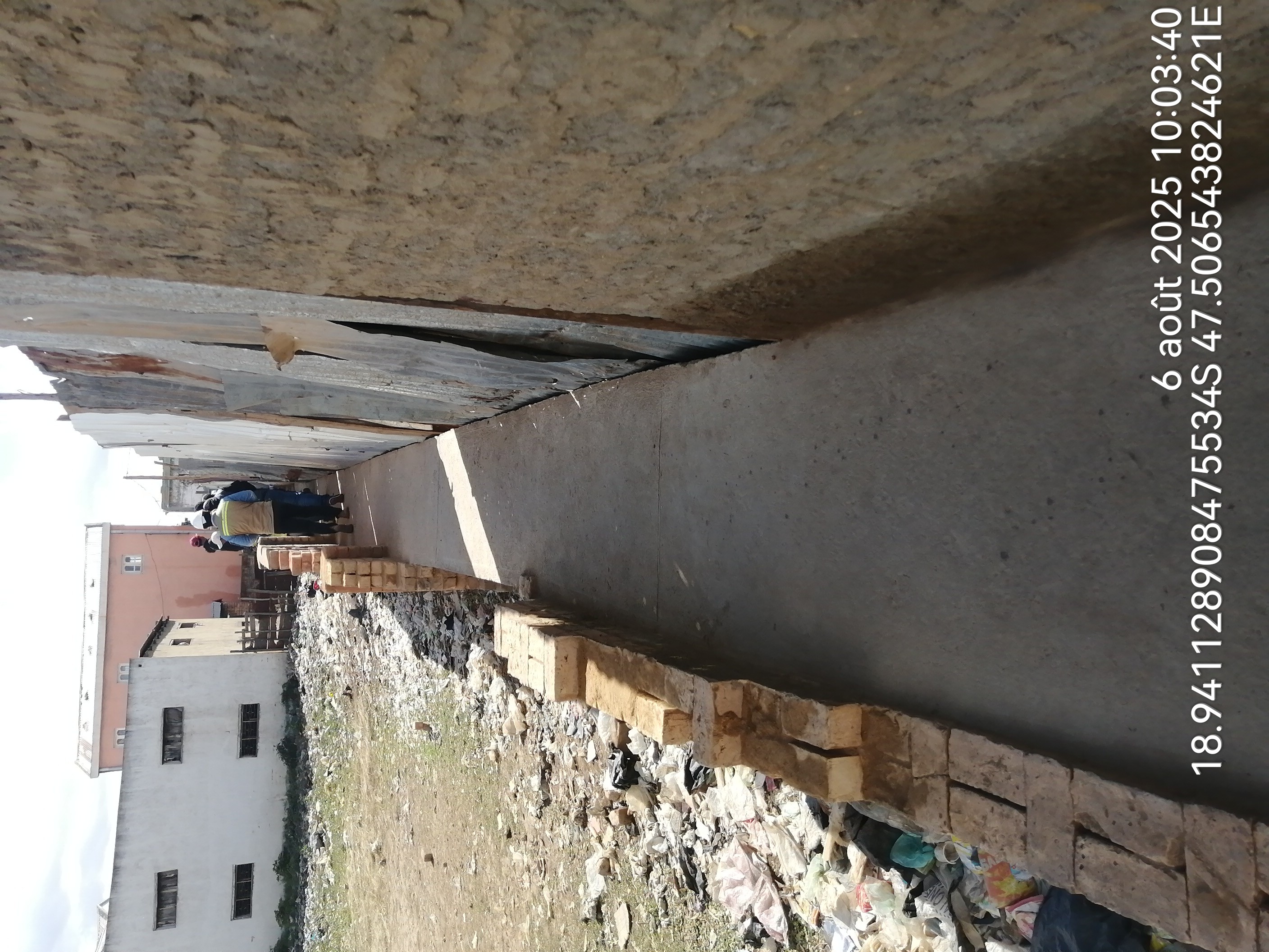 Image chantier après