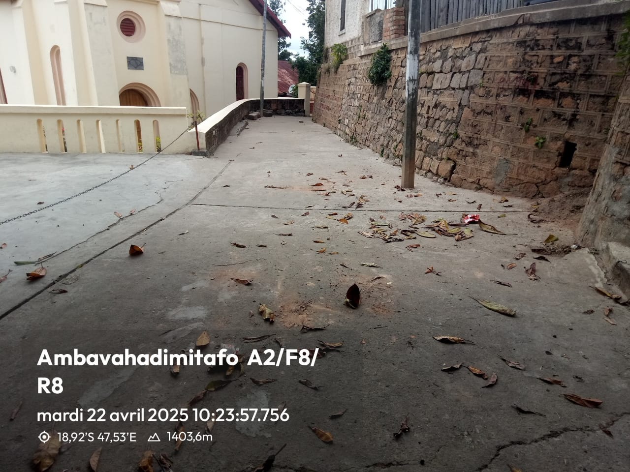 Image chantier avant