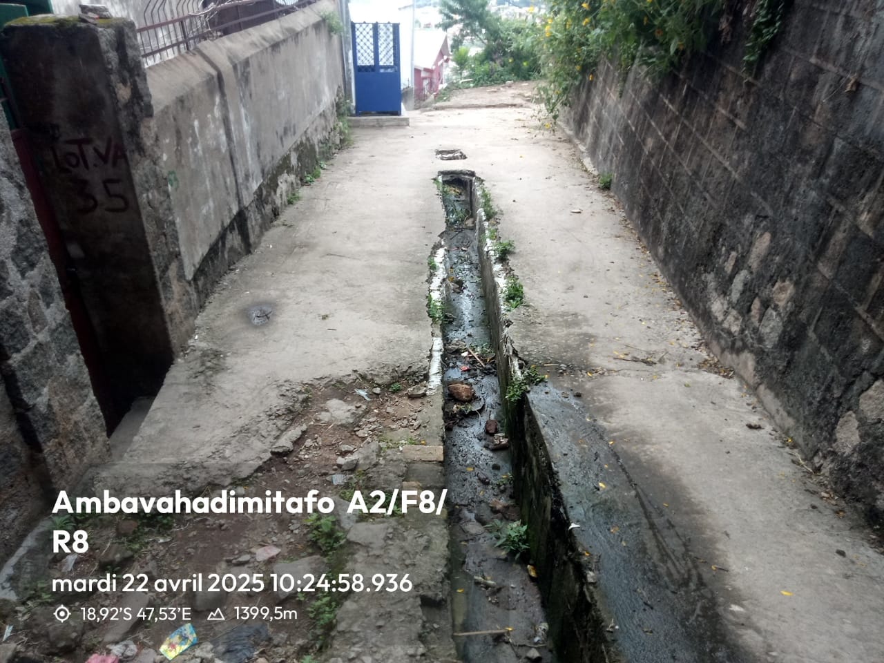 Image chantier avant