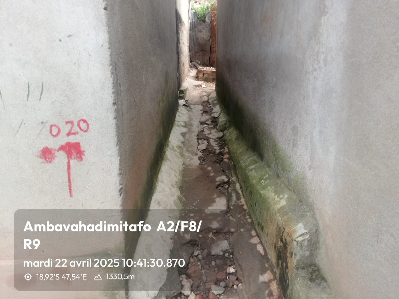 Image chantier avant