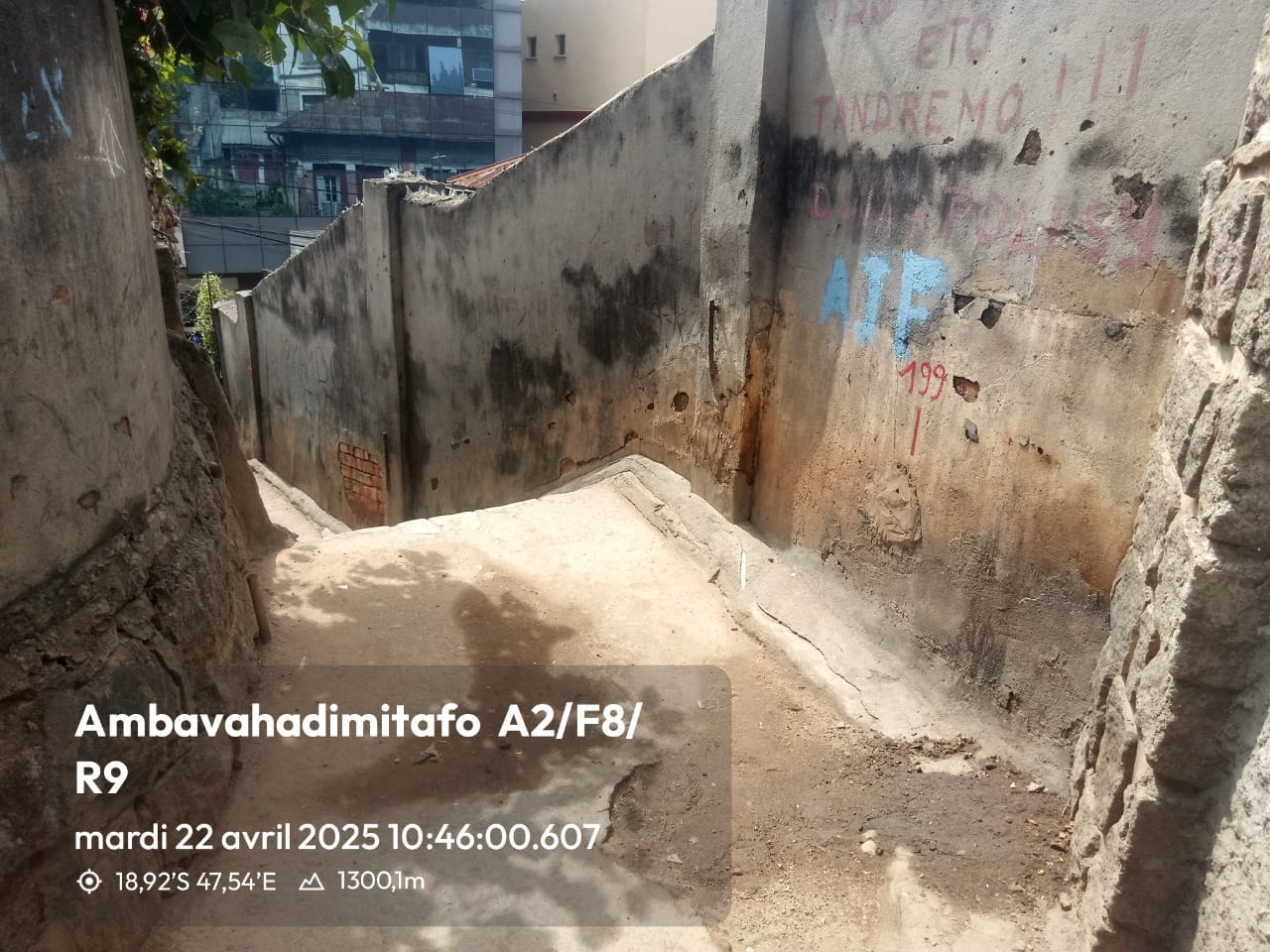 Image chantier avant