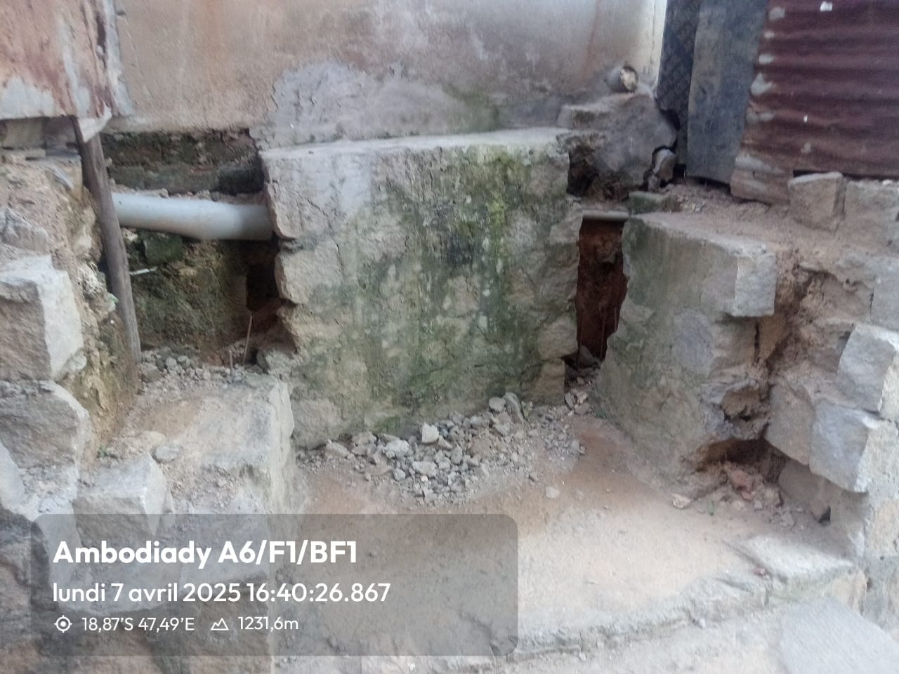Image chantier avant