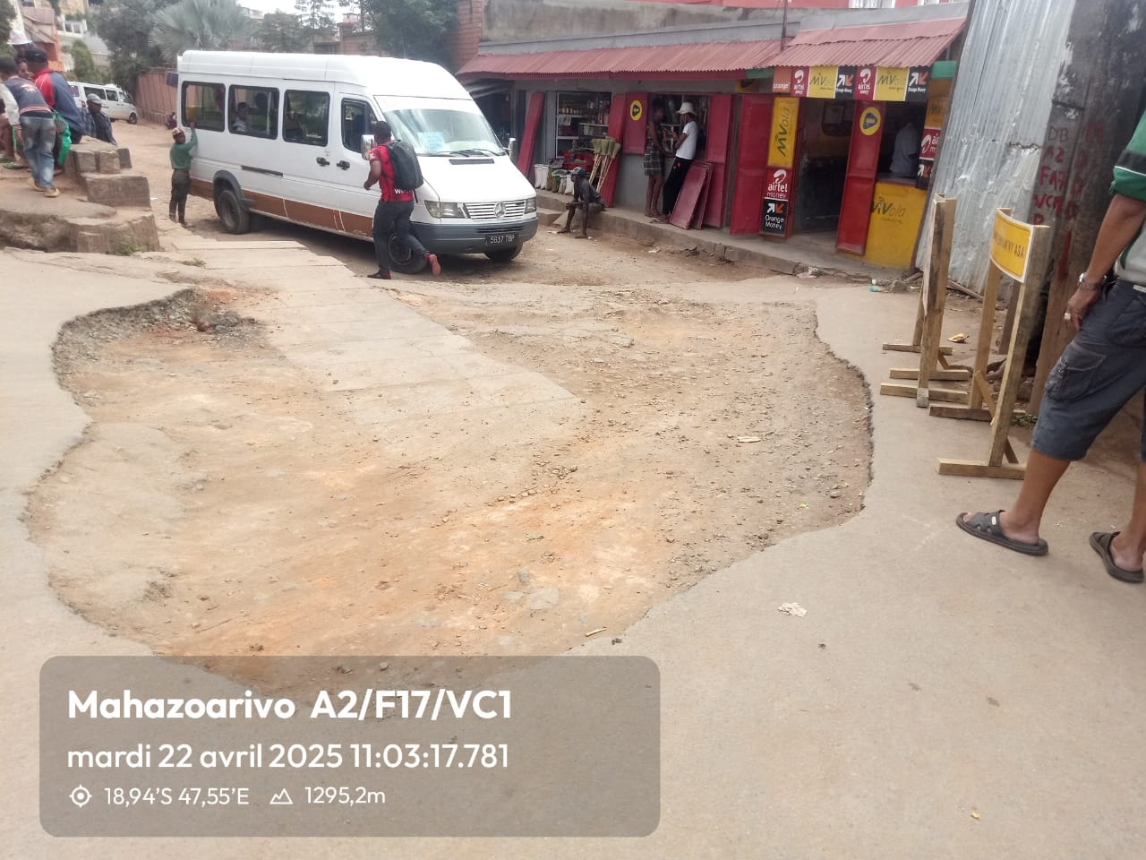 Image chantier avant