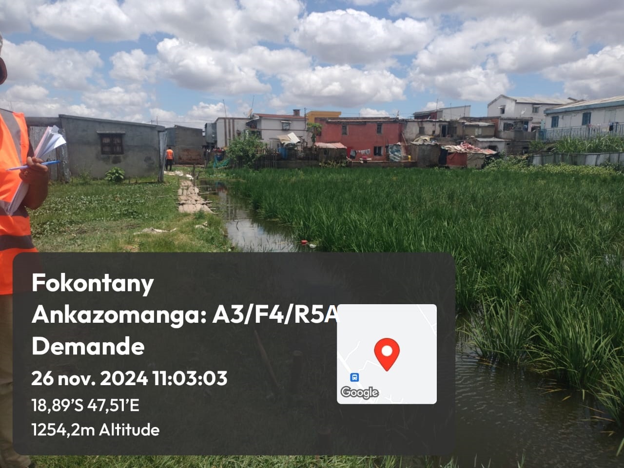 Image chantier avant