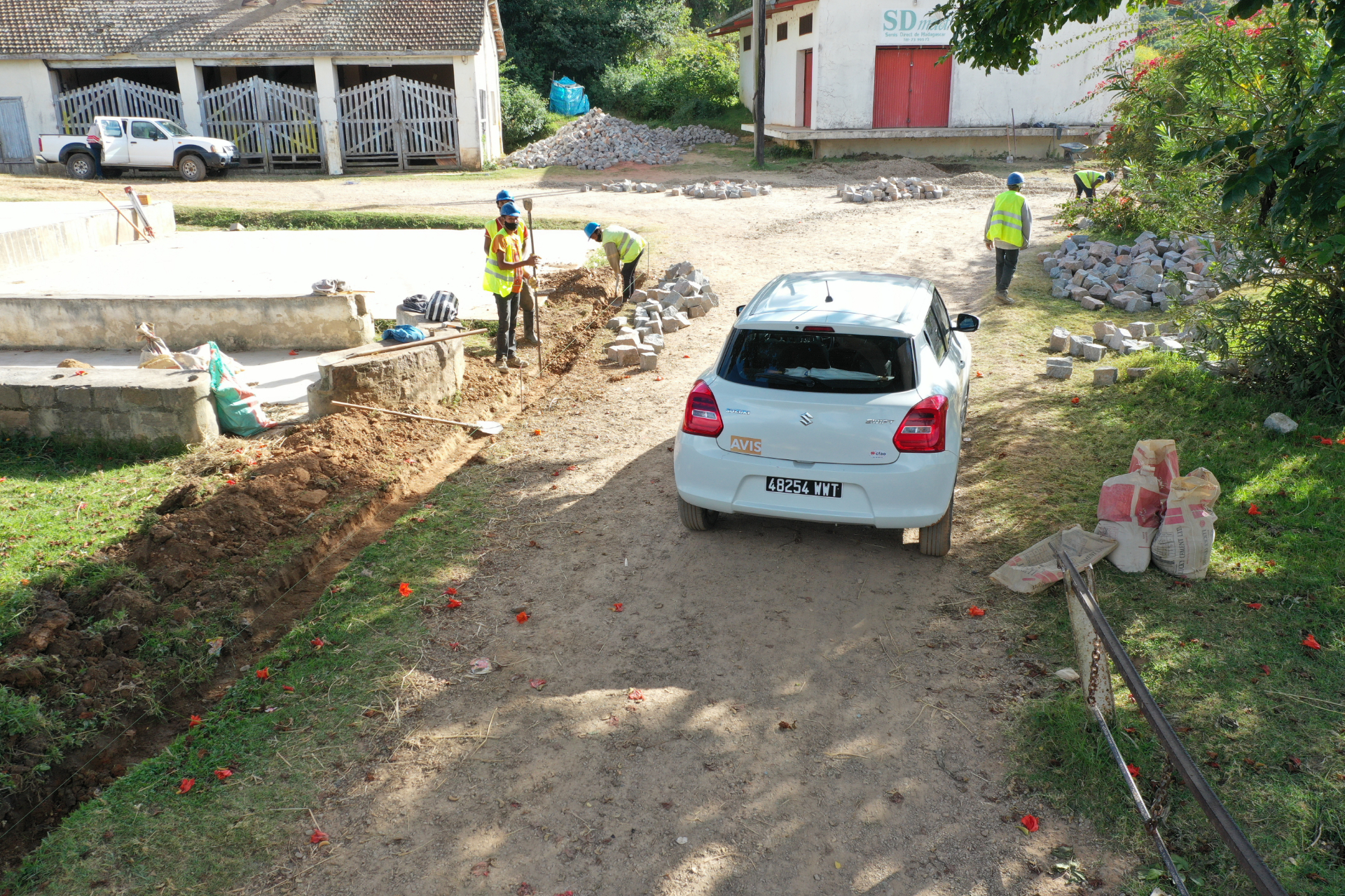 Image chantier pendant