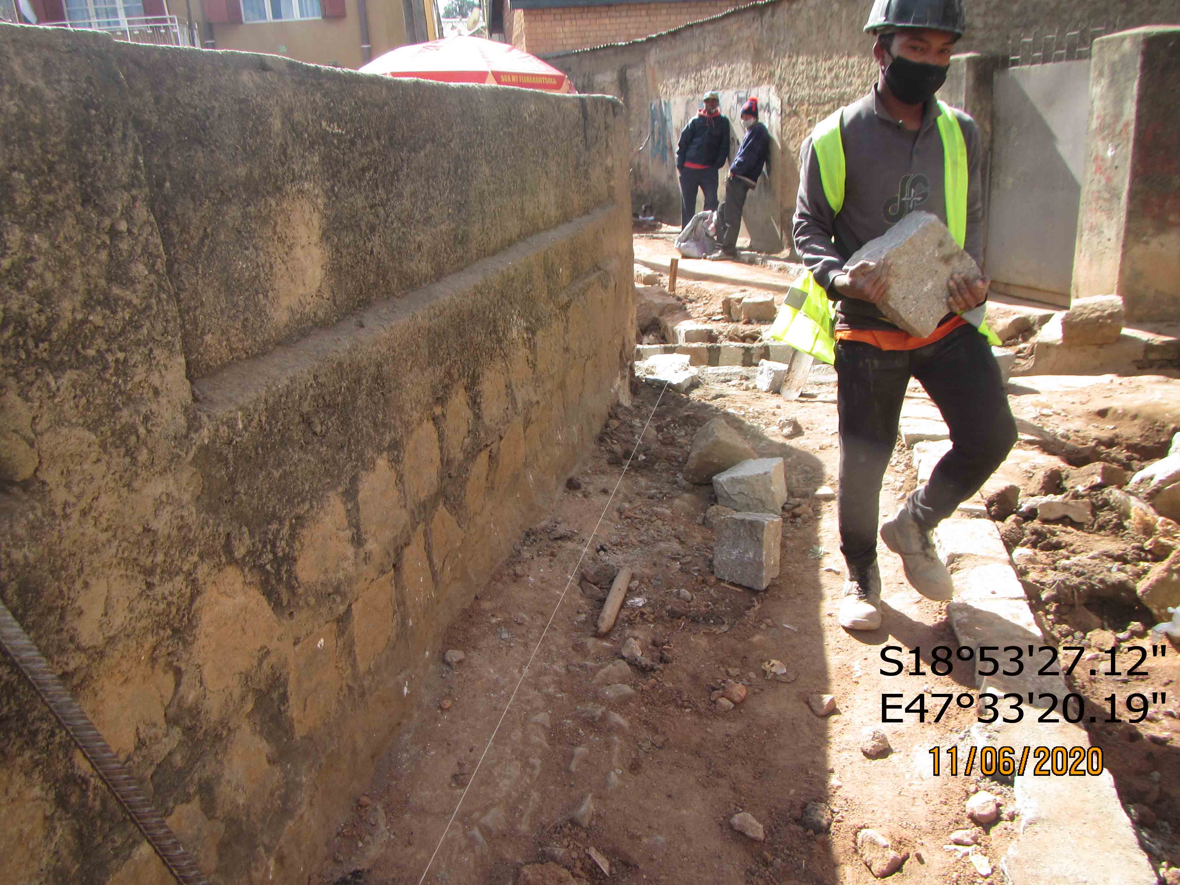 Image chantier avant