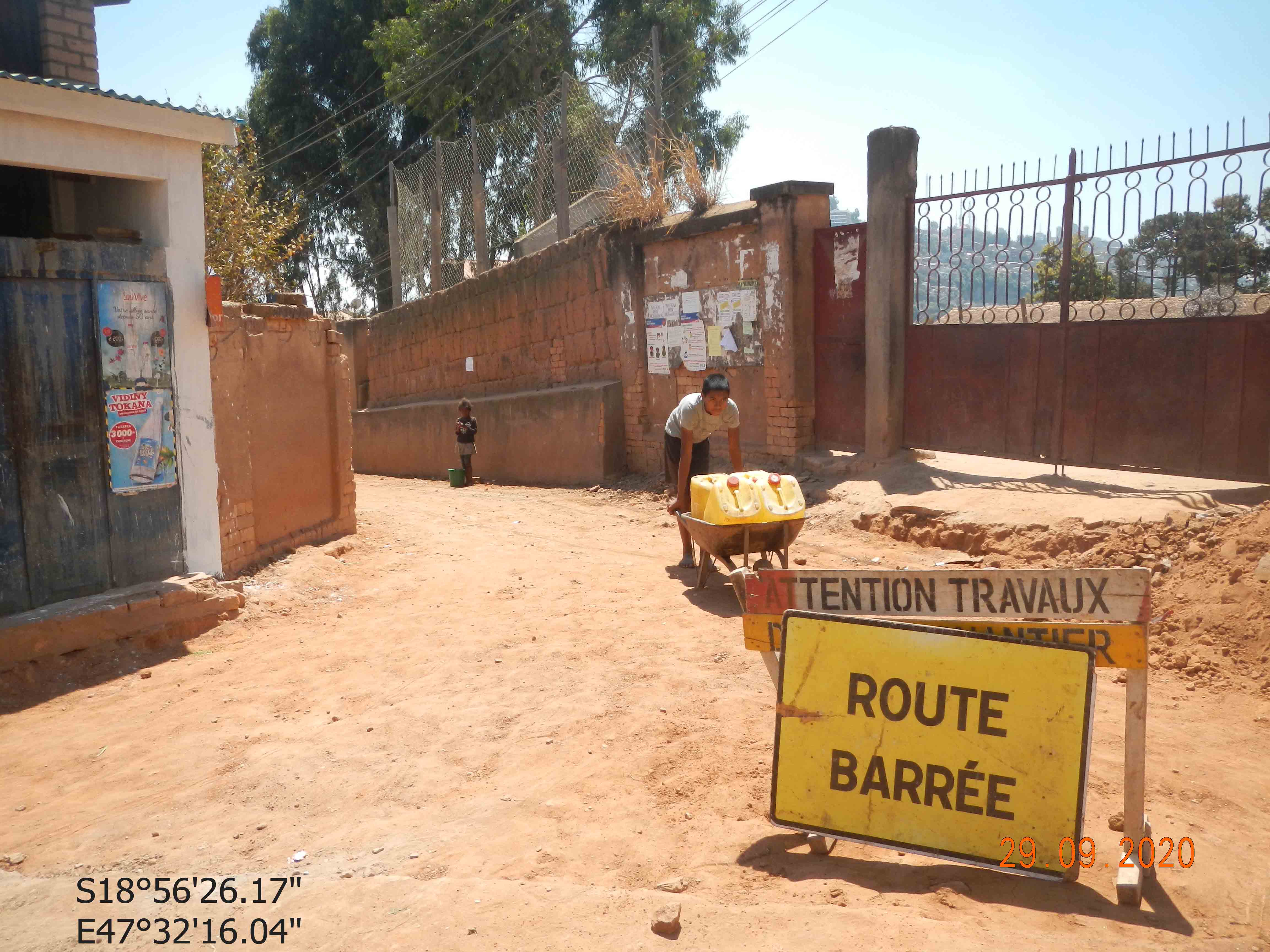 Image chantier avant
