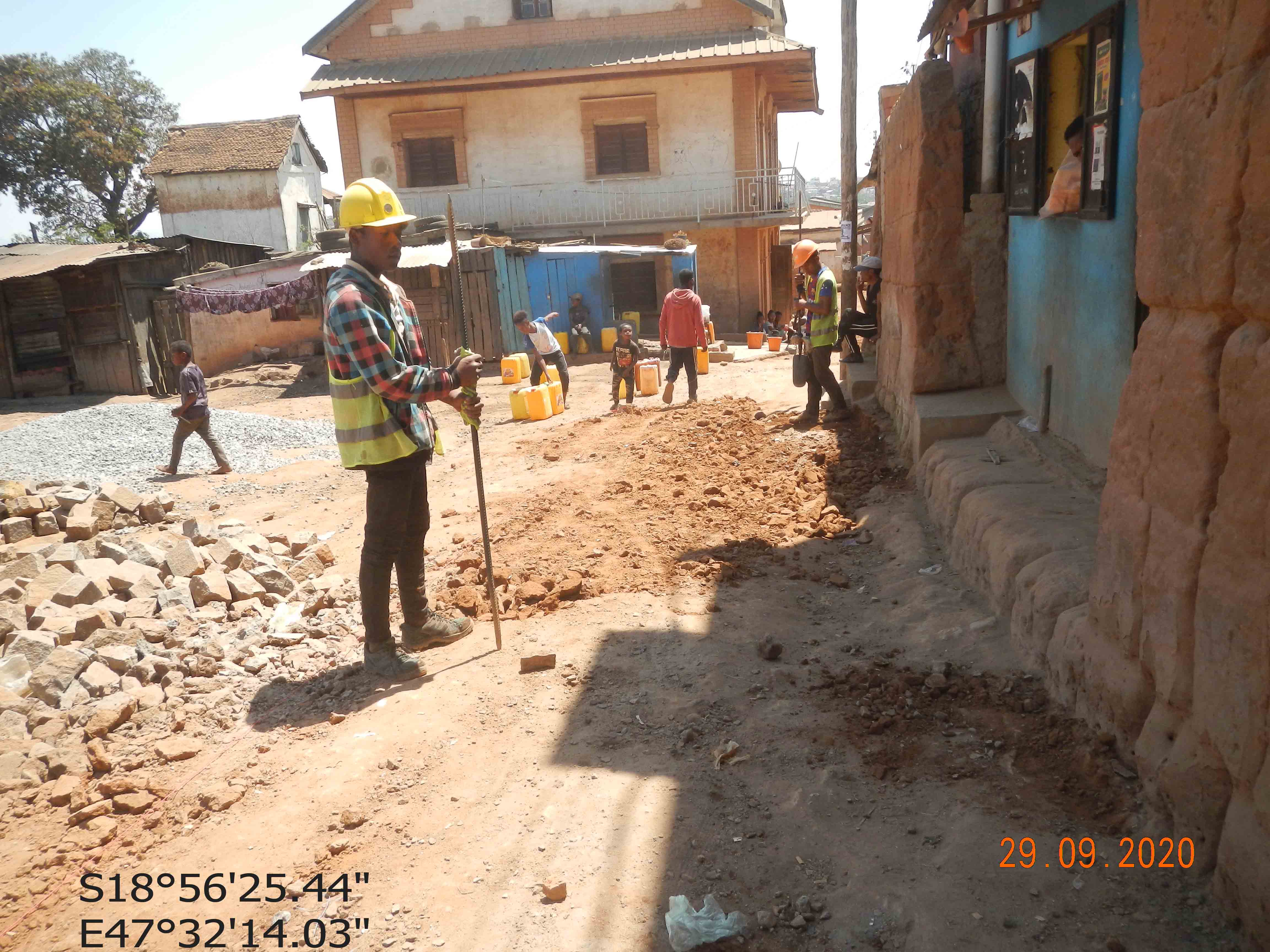Image chantier avant