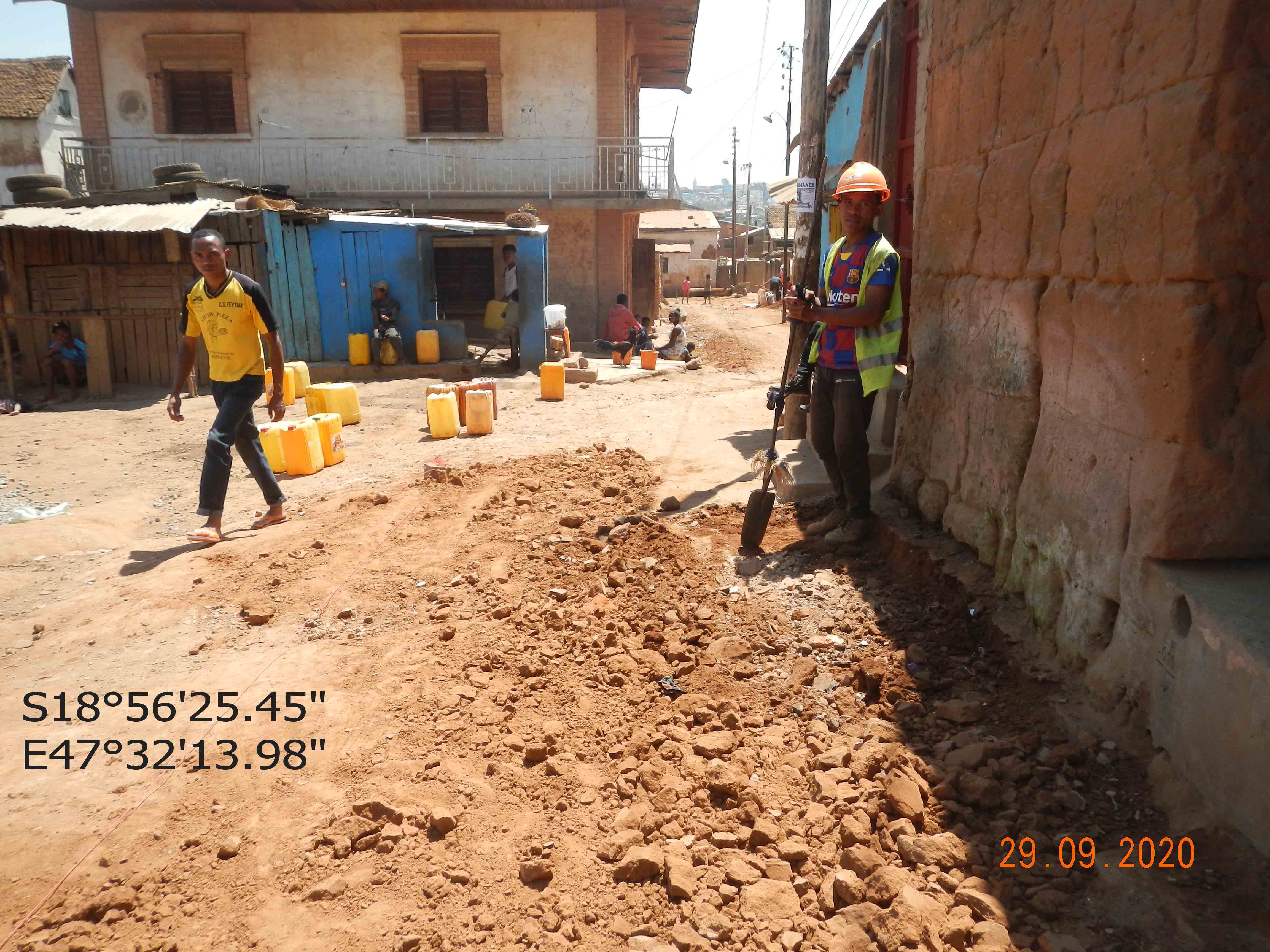 Image chantier avant
