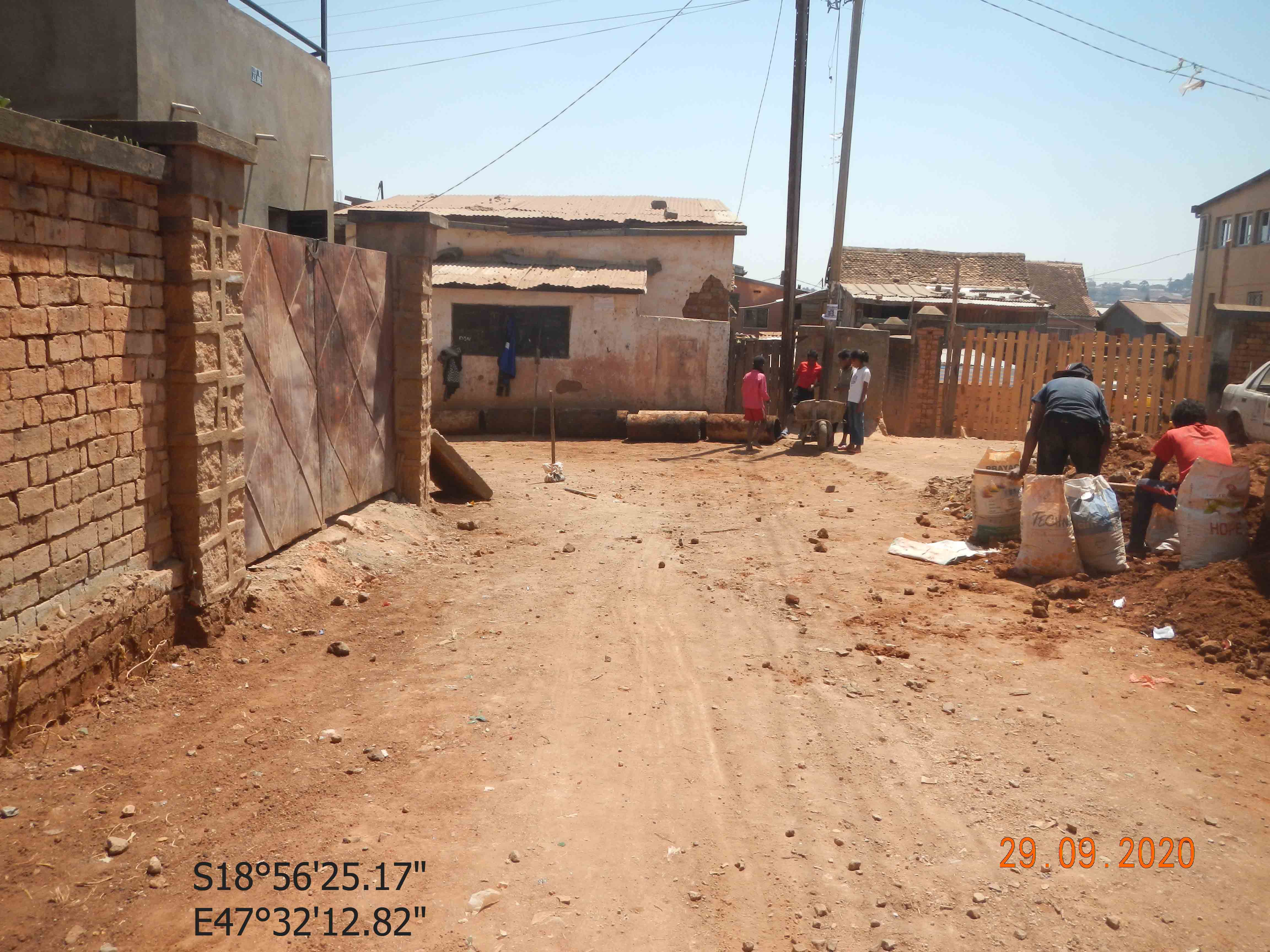 Image chantier avant